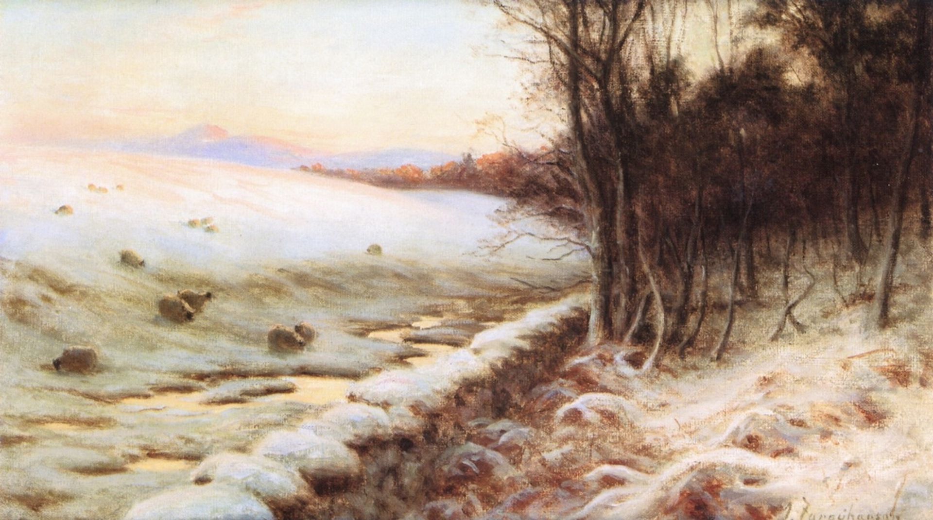 The Edge of the Wood by Joseph Farquharson