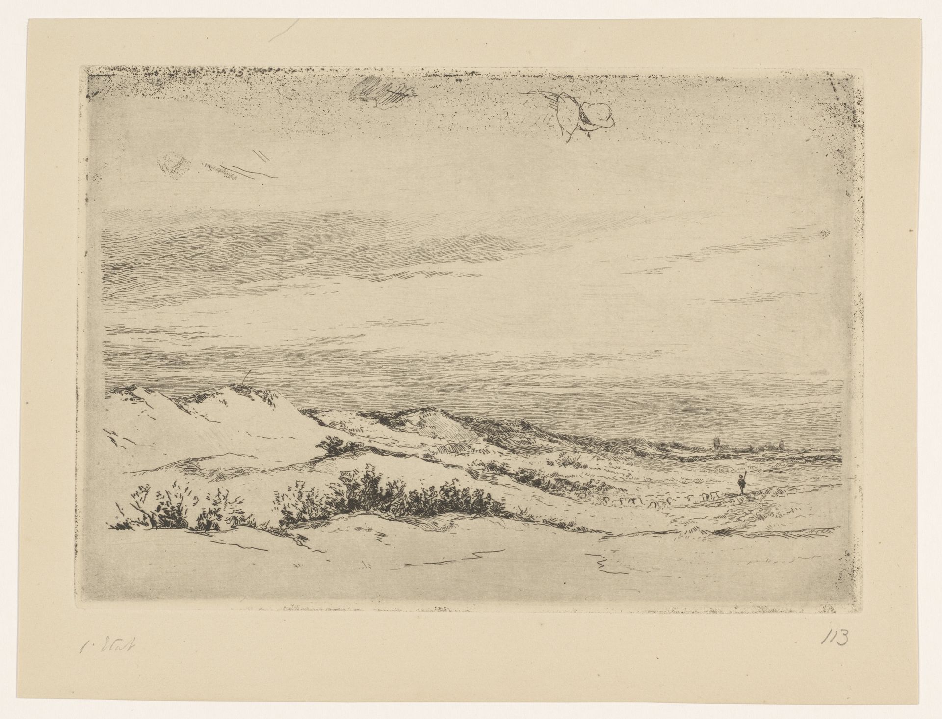 Duinlandschap bij Zandvoort by Carel Nicolaas Storm van 's-Gravesande