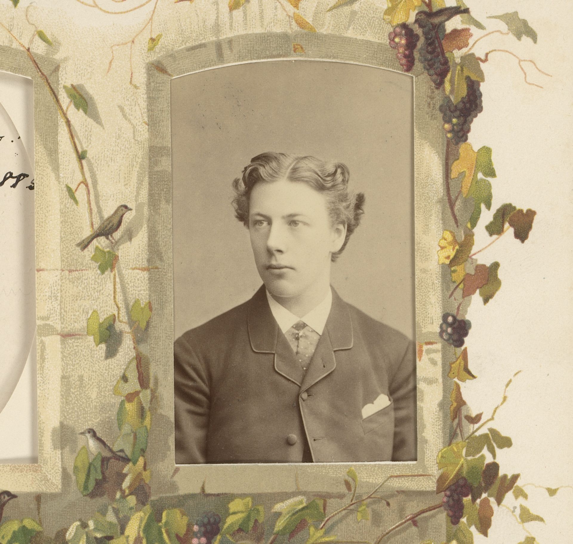 Portret van een jonge man by Julius jr. Ortgies