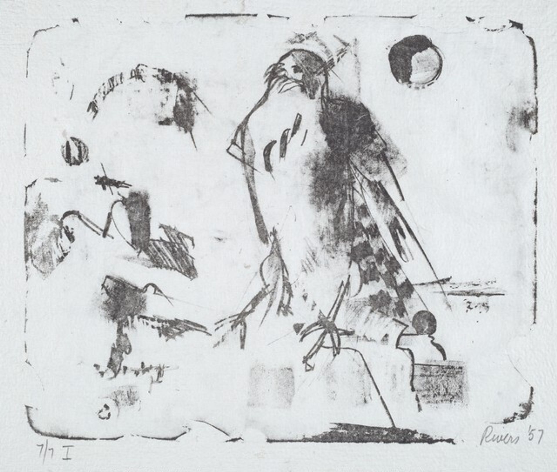 Bird and the Circle by Larry Rivers