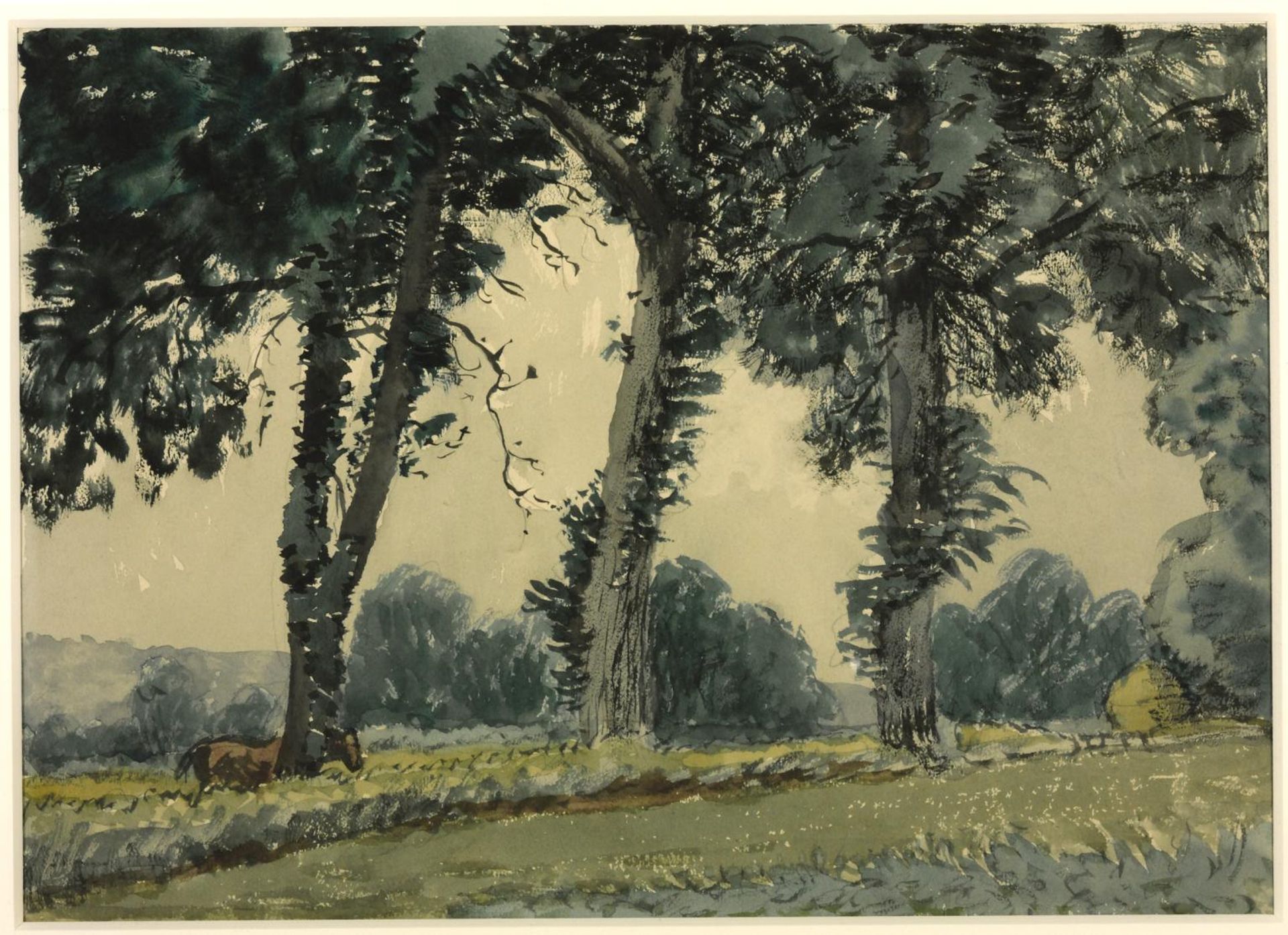 Sultry Landscape by  William Richard Lethaby