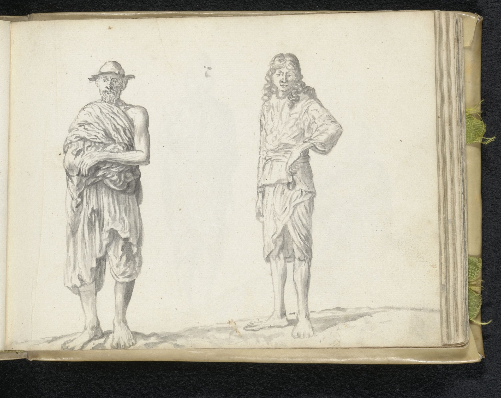 Two men by Esaias Boursse