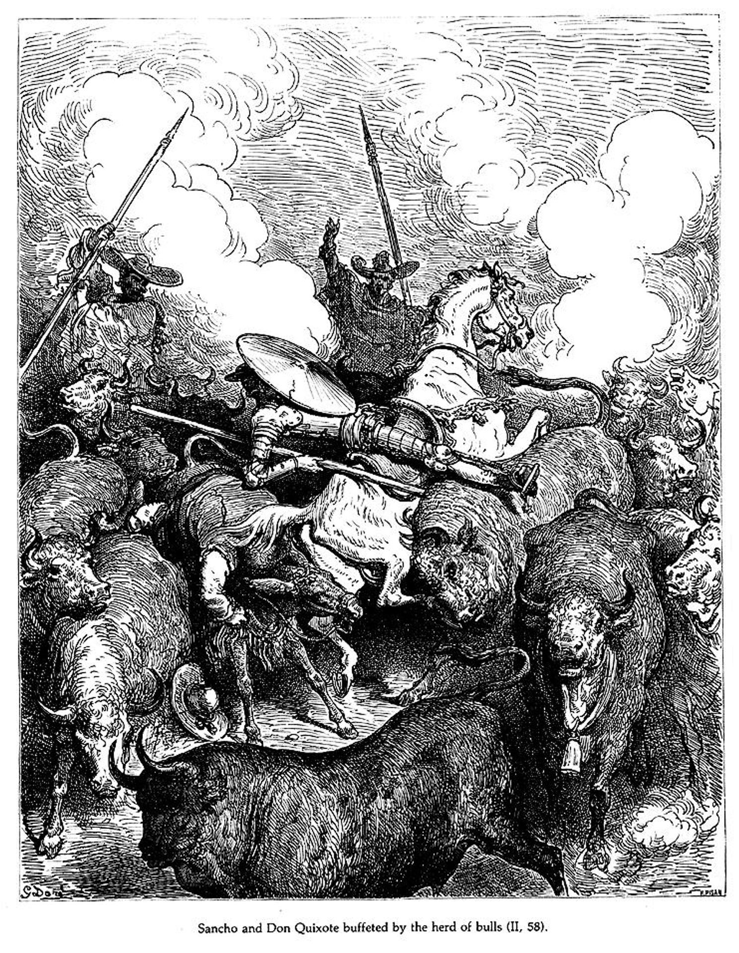 Don Quixote by Gustave Dore