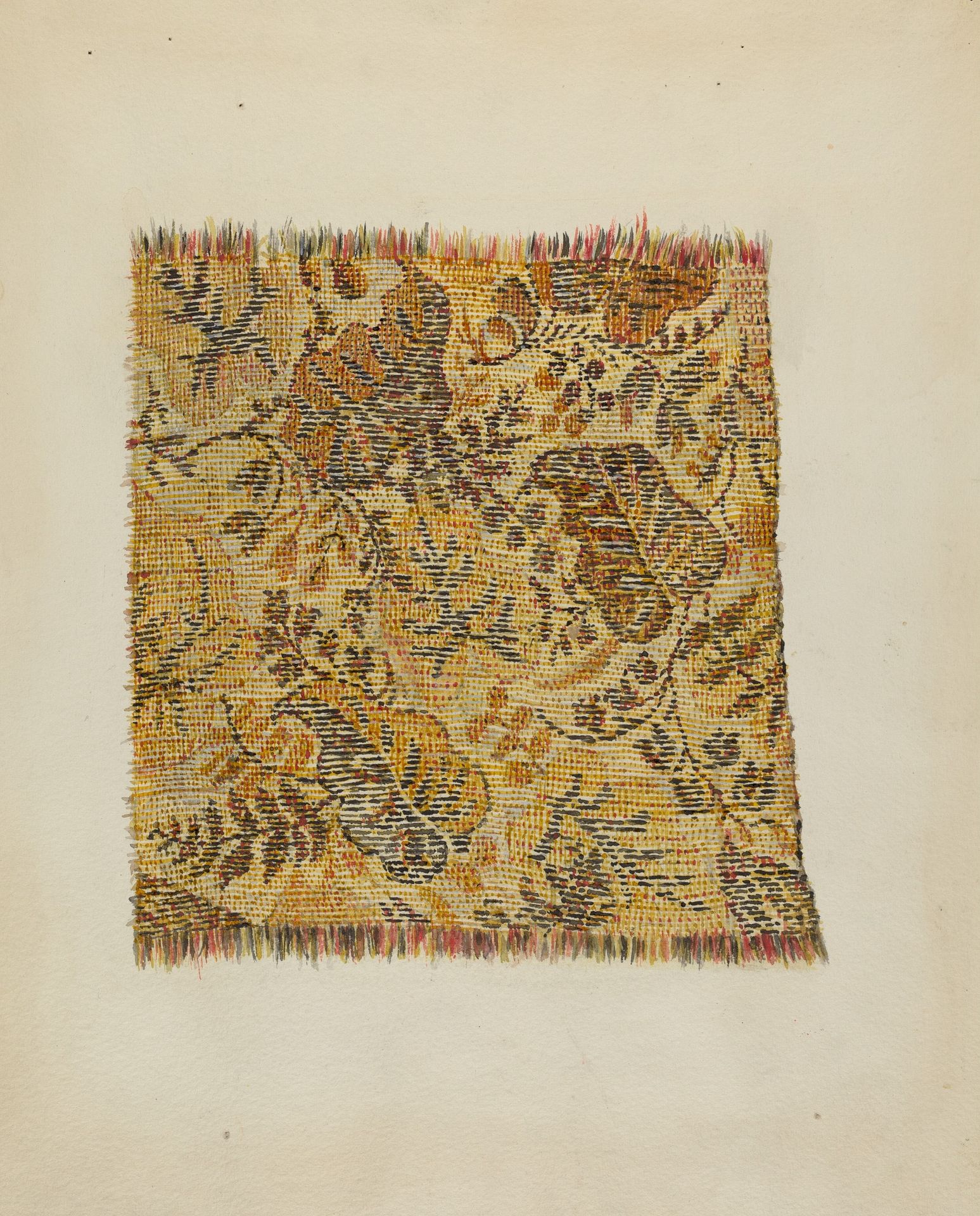 Ingrain Carpet by Marian Curtis Foster