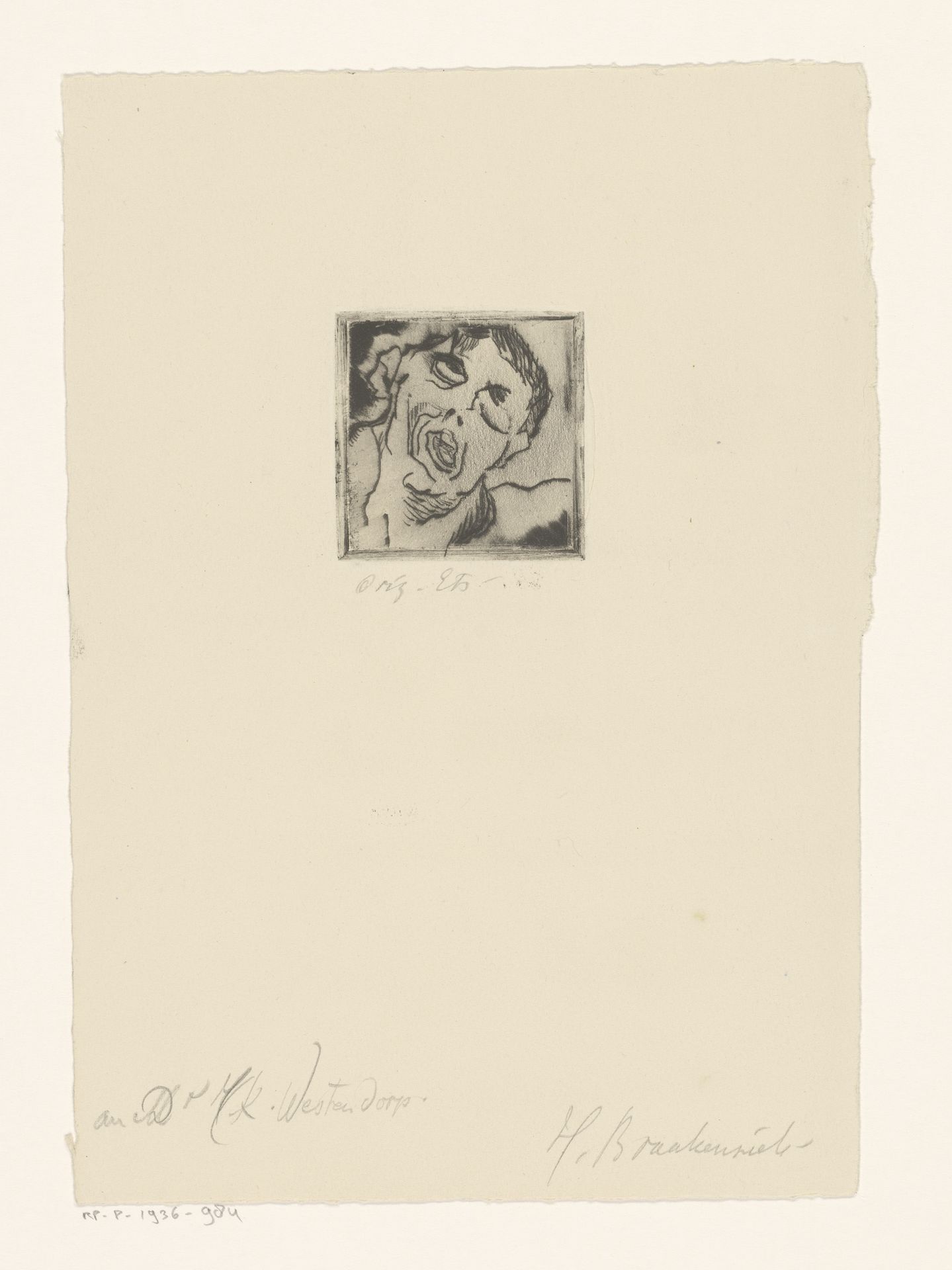 Kop by Henri Braakensiek