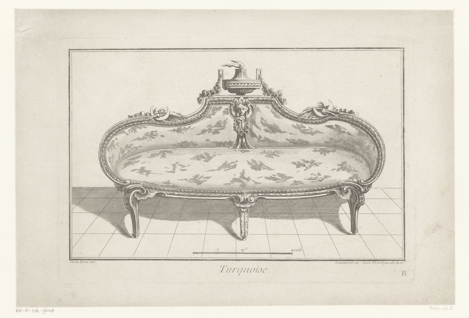 Bank met rookvat by Anonymous