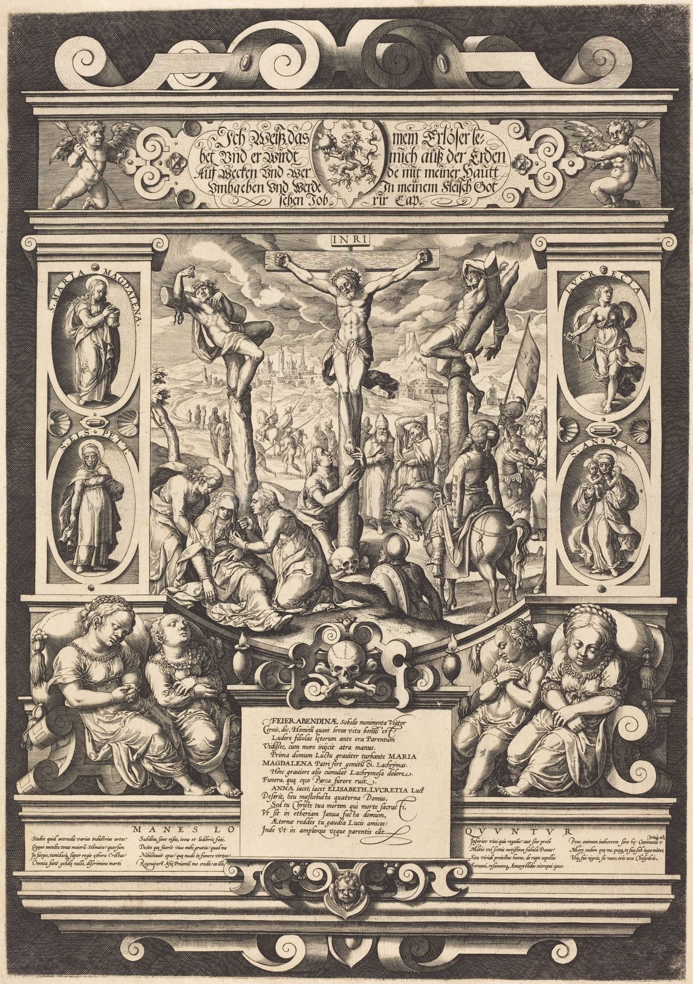 Funeral Monument to the Daughters of Feuerabend by Anonymous