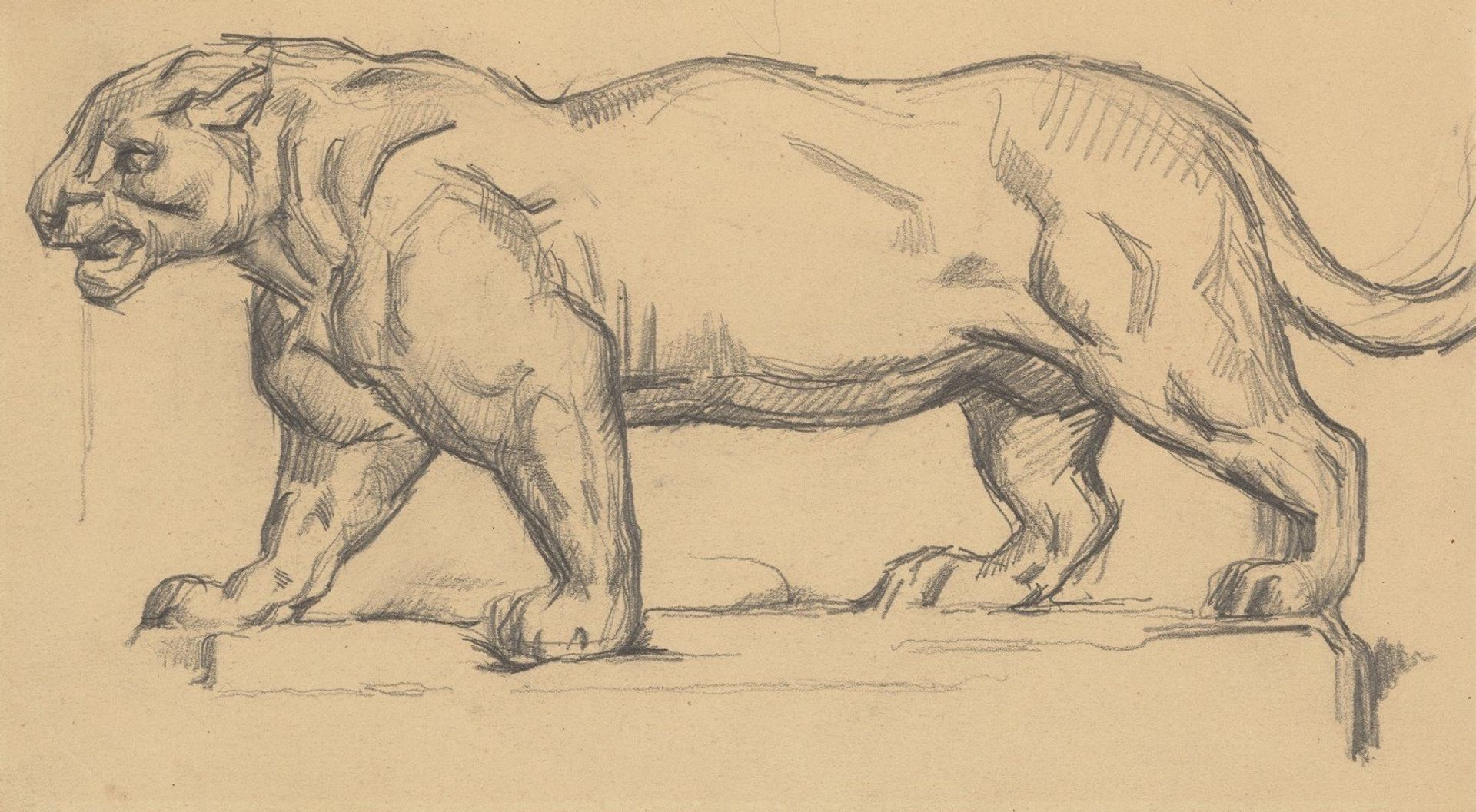 Jaguar by Paul Cézanne