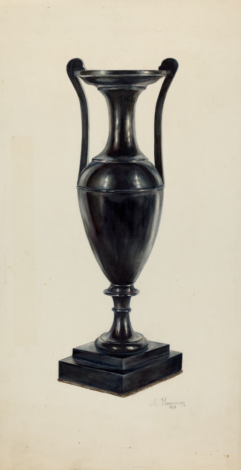 Coal Vase by Charles Bowman
