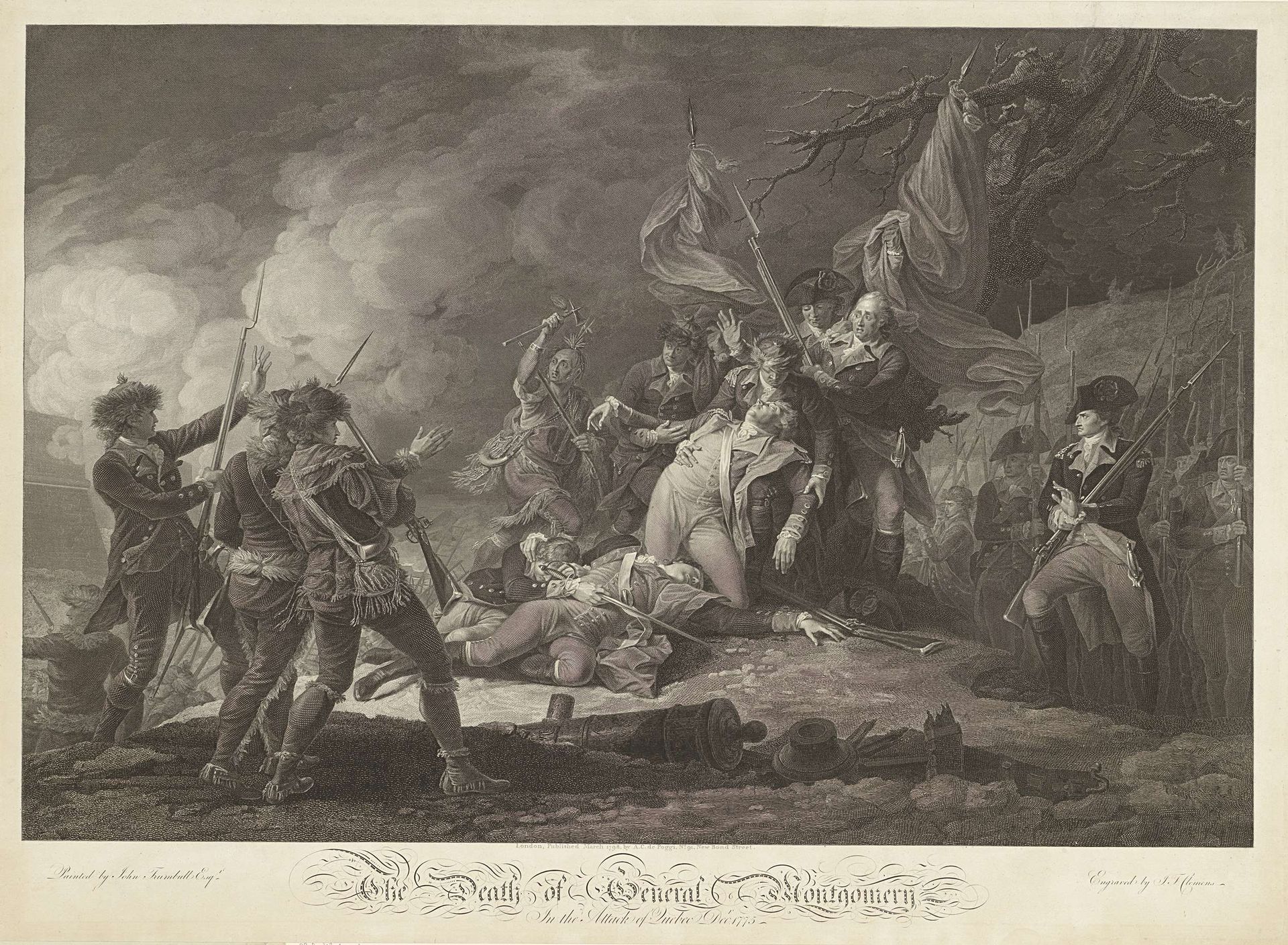 Dood van generaal Montgomery by Johan Frederik Clemens