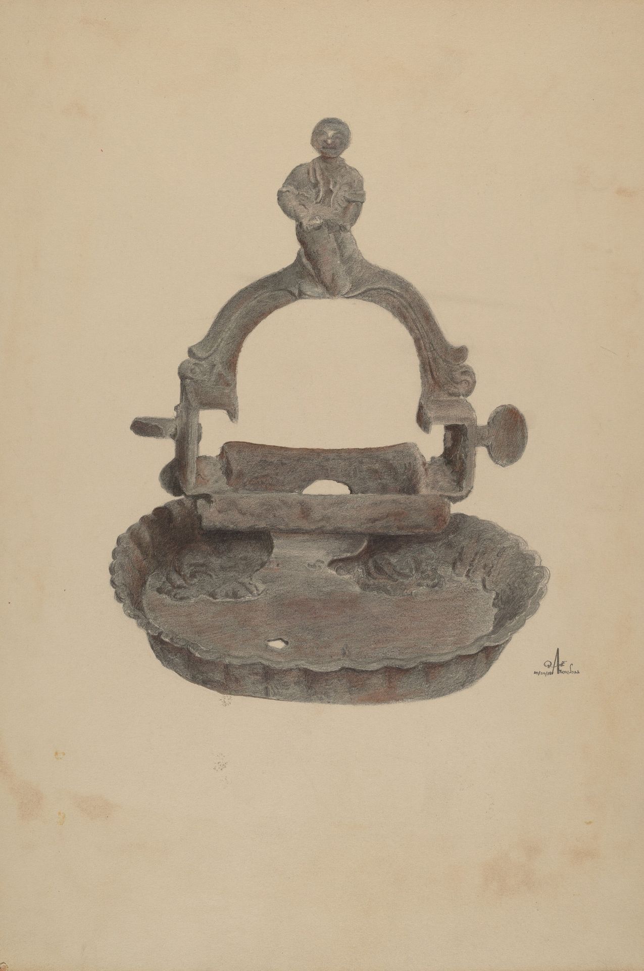 Foot Scraper by Ralph Atkinson