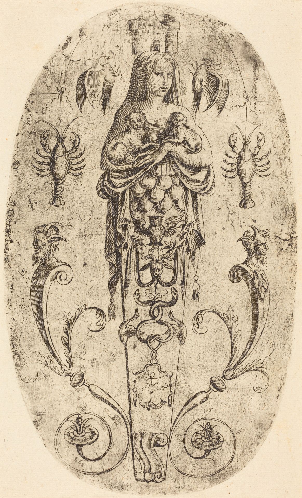 Diana of Ephesus by Jean Mignon