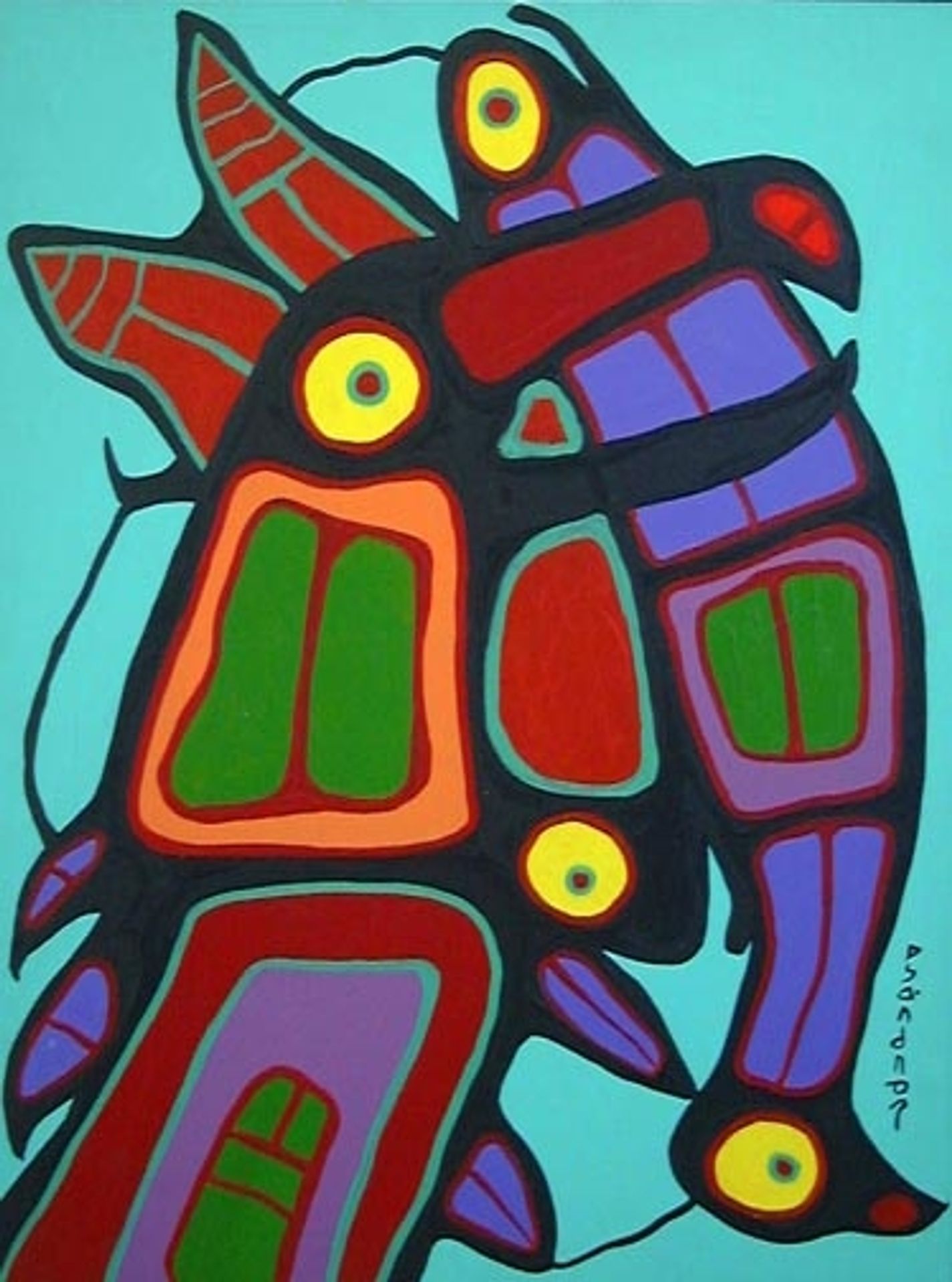 Images by Norval Morrisseau