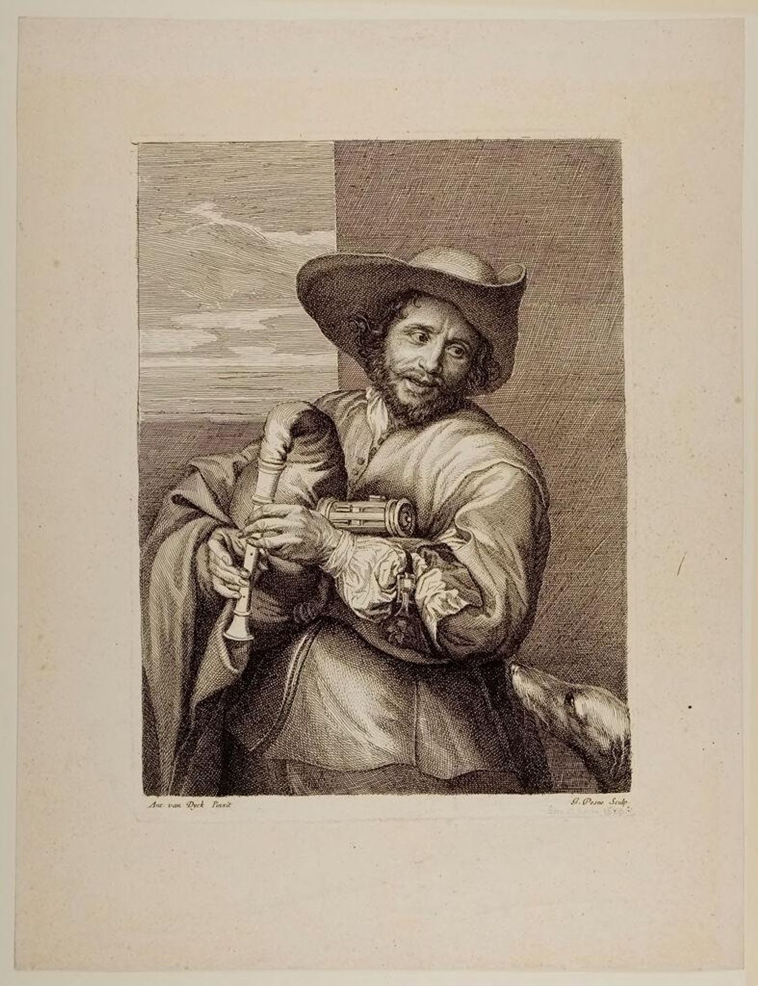 FranÃ§ois Langlois, called Ciartres by Jean Pesne