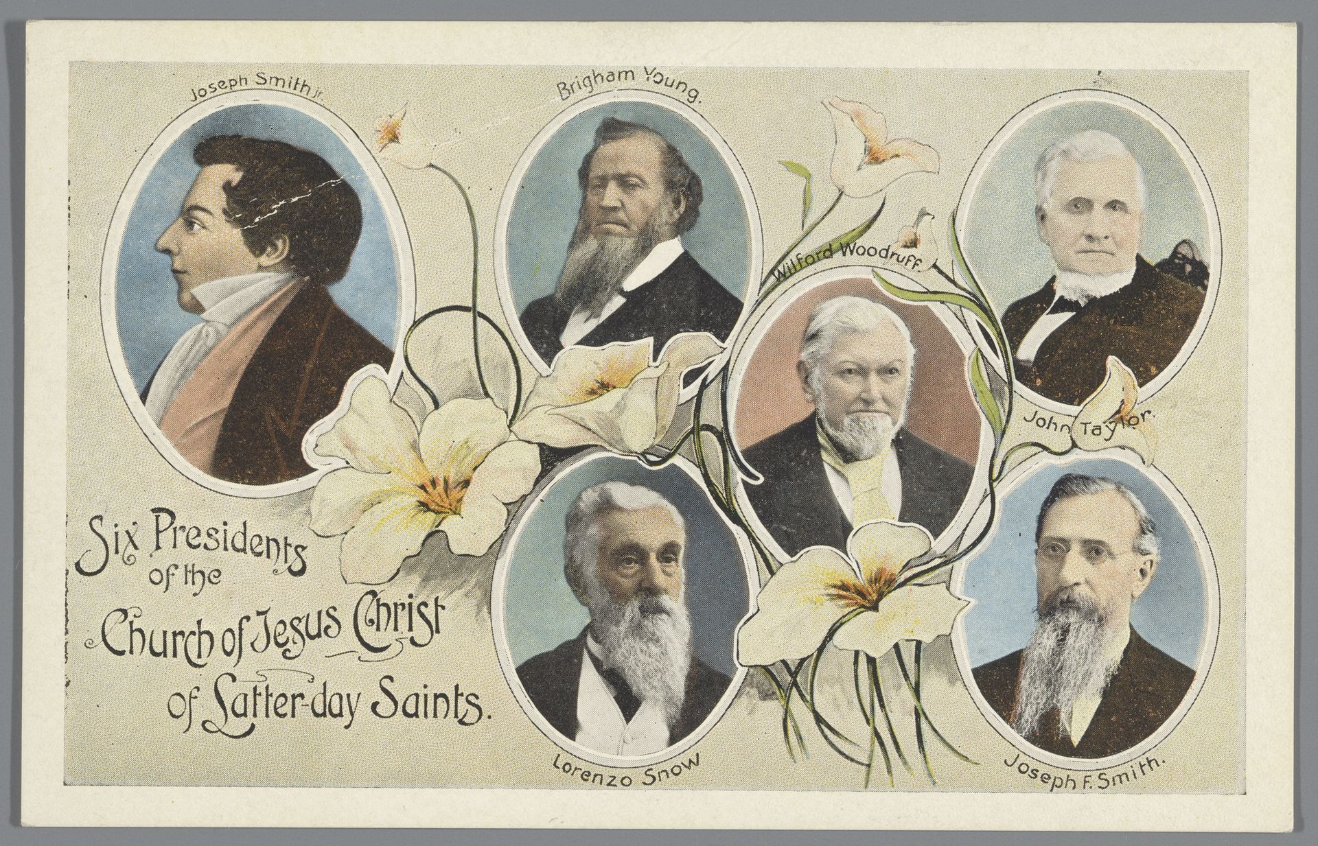 Zes leiders van de Mormonen by Anonymous