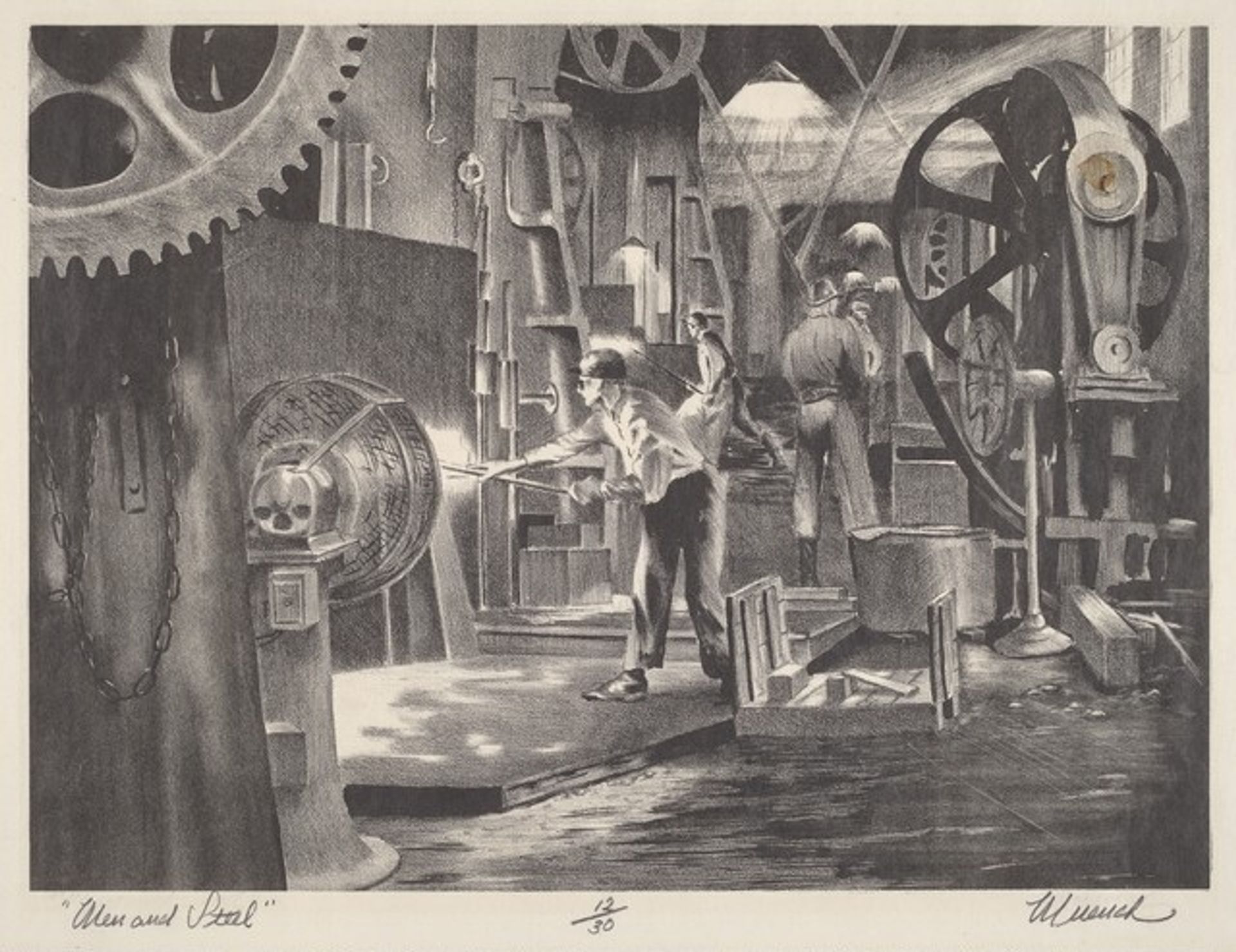 Men and Steel by John Muench