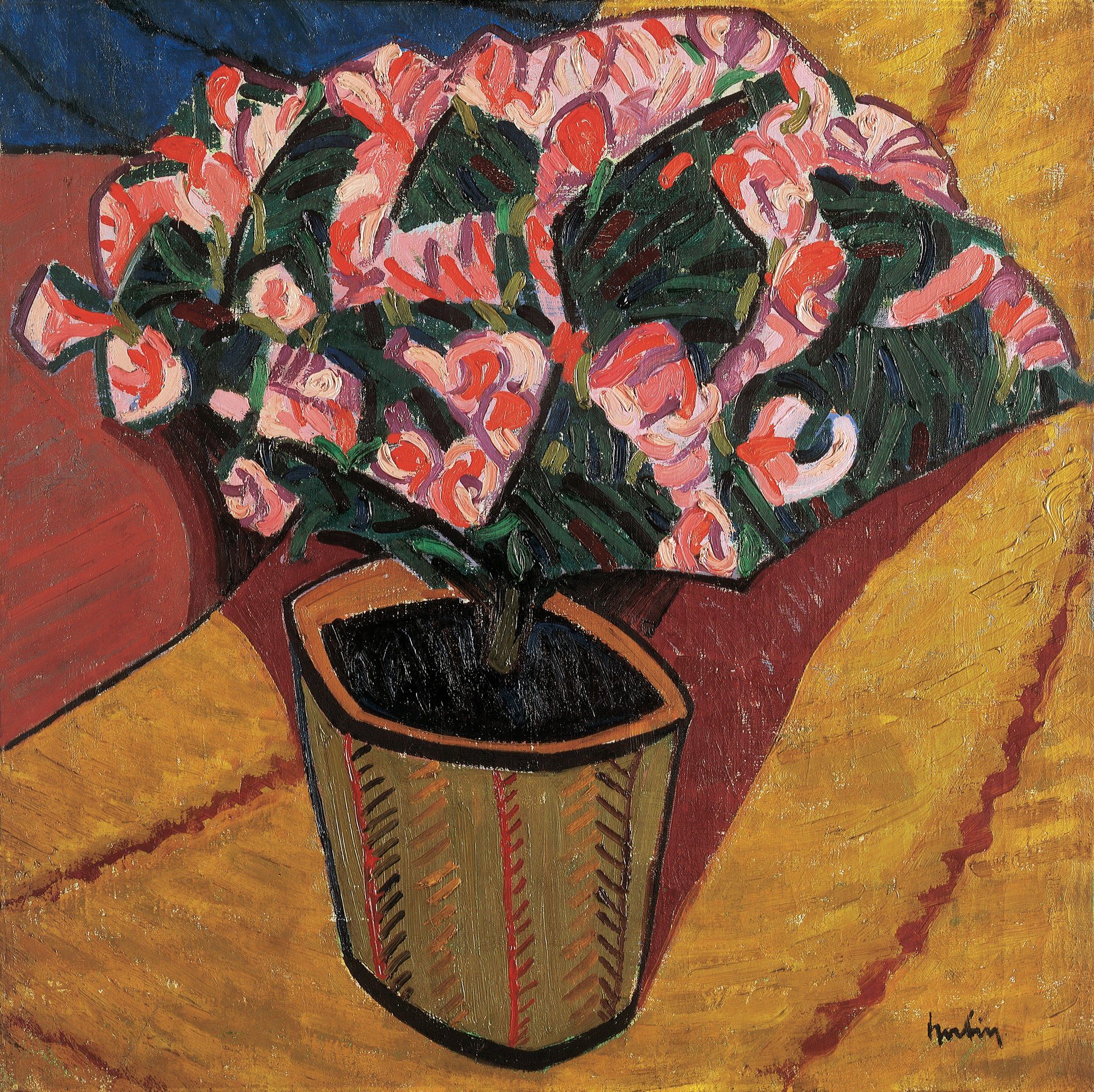 Azalées by Auguste Herbin