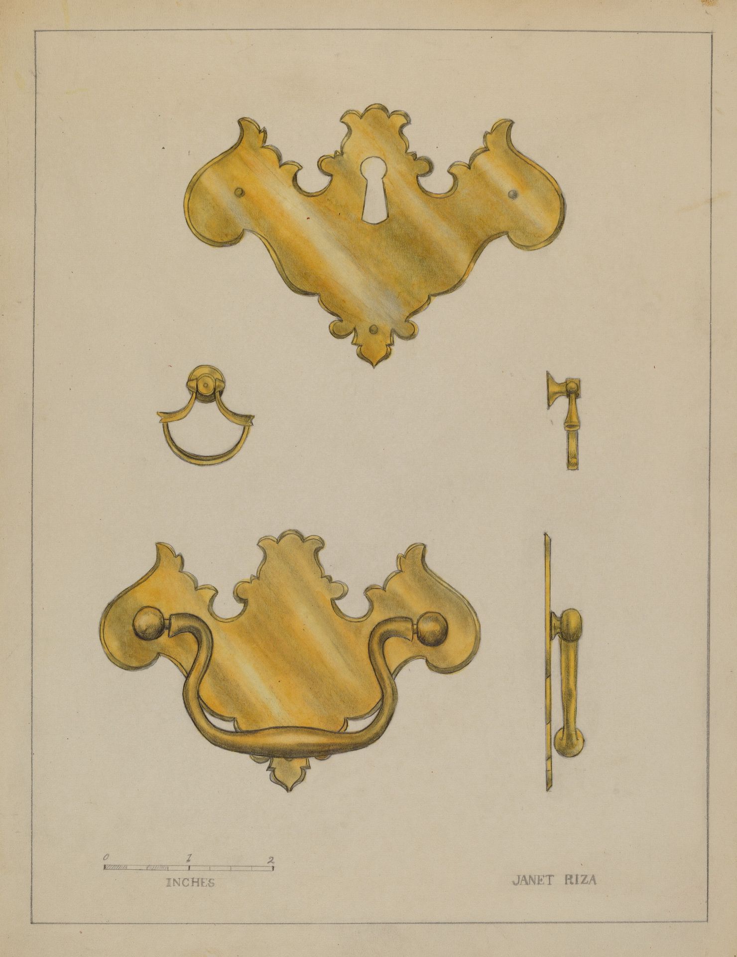 Drawer Pull by Janet Riza
