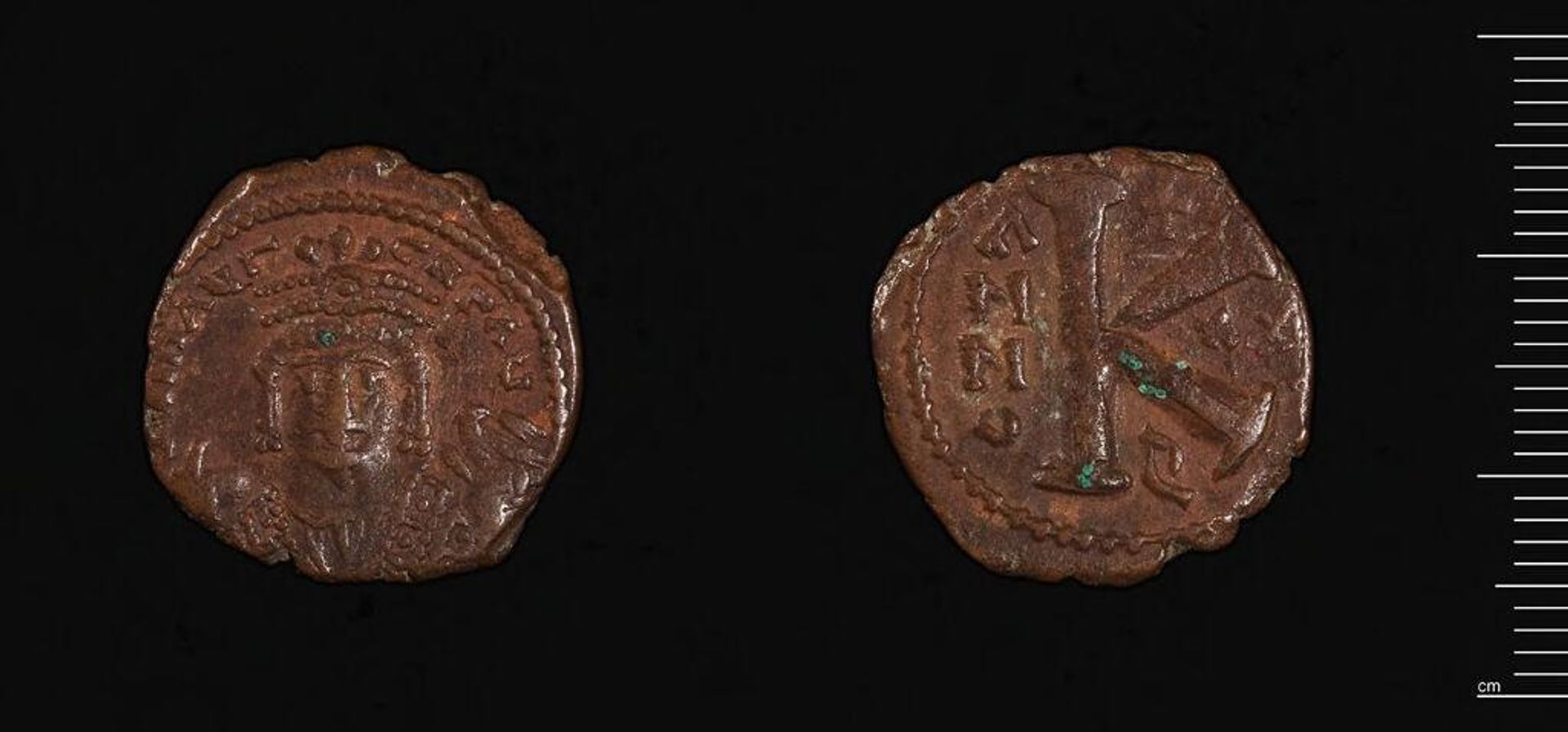 Coin of Maurice Tiberius by Maurice Tiberius