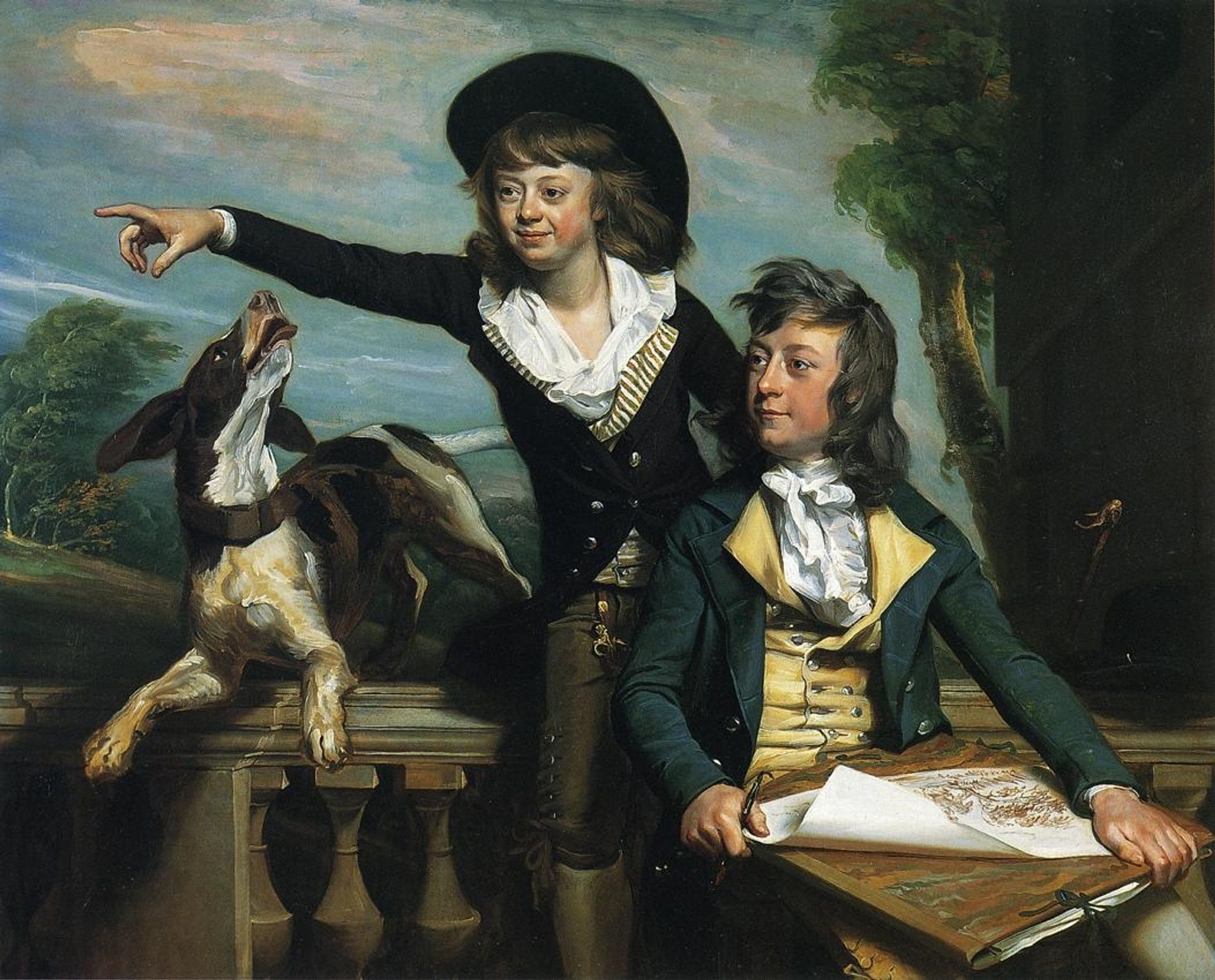 The Western Brothers by John Singleton Copley