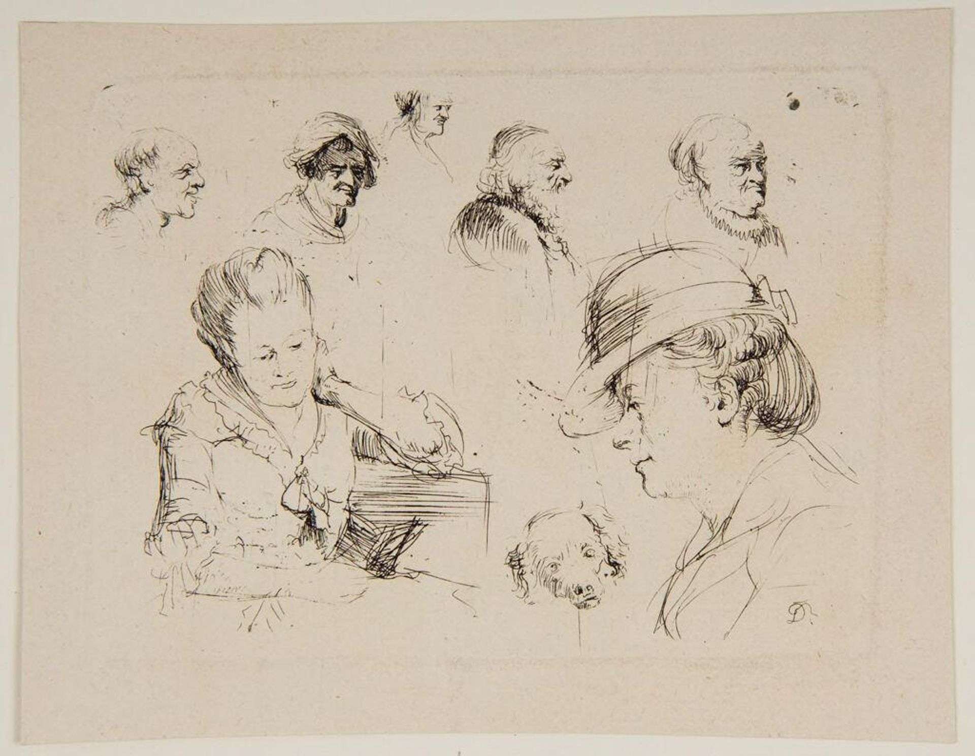 Eight Studies by Jean Jacques de Boissieu