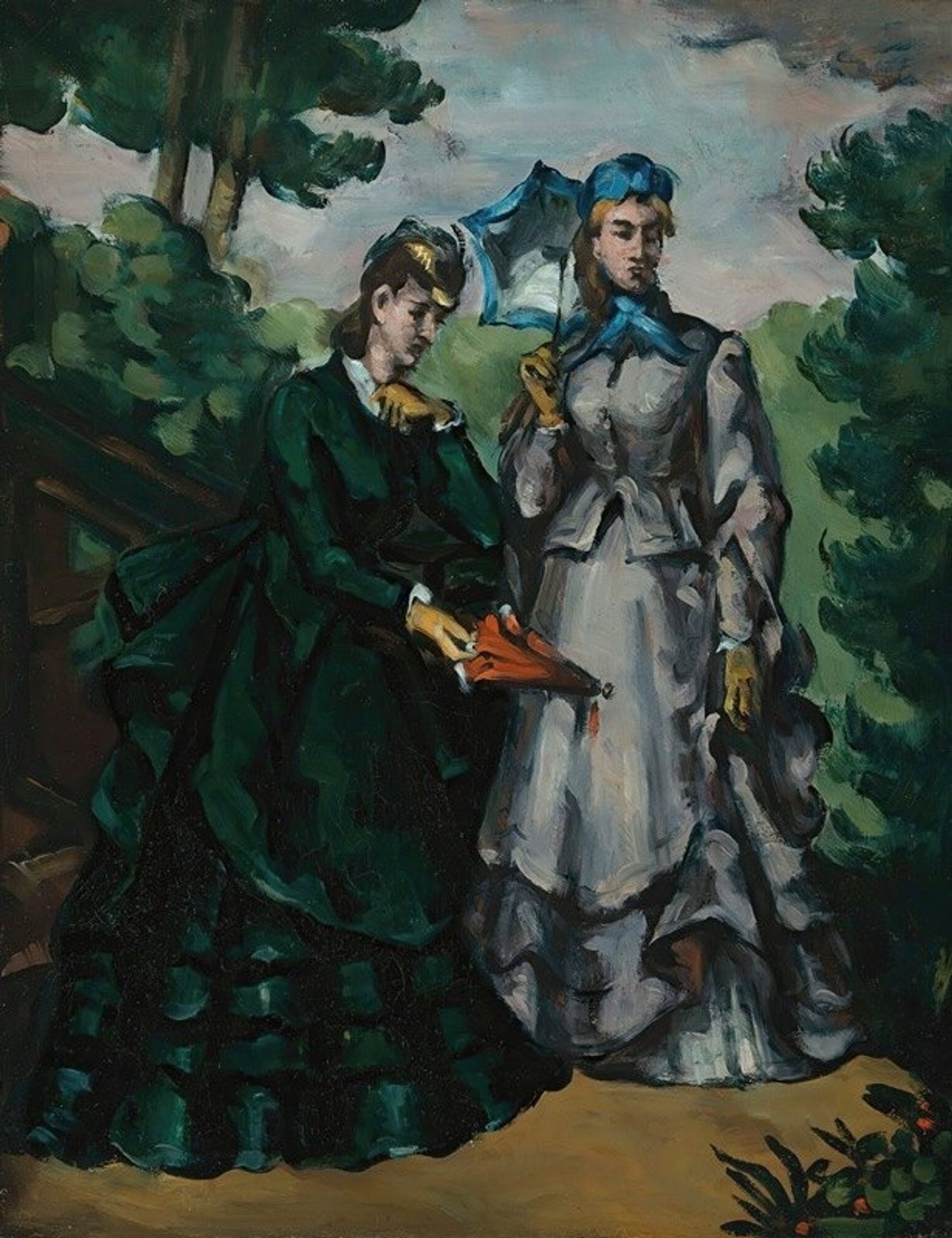 La Promenade by Paul Cézanne