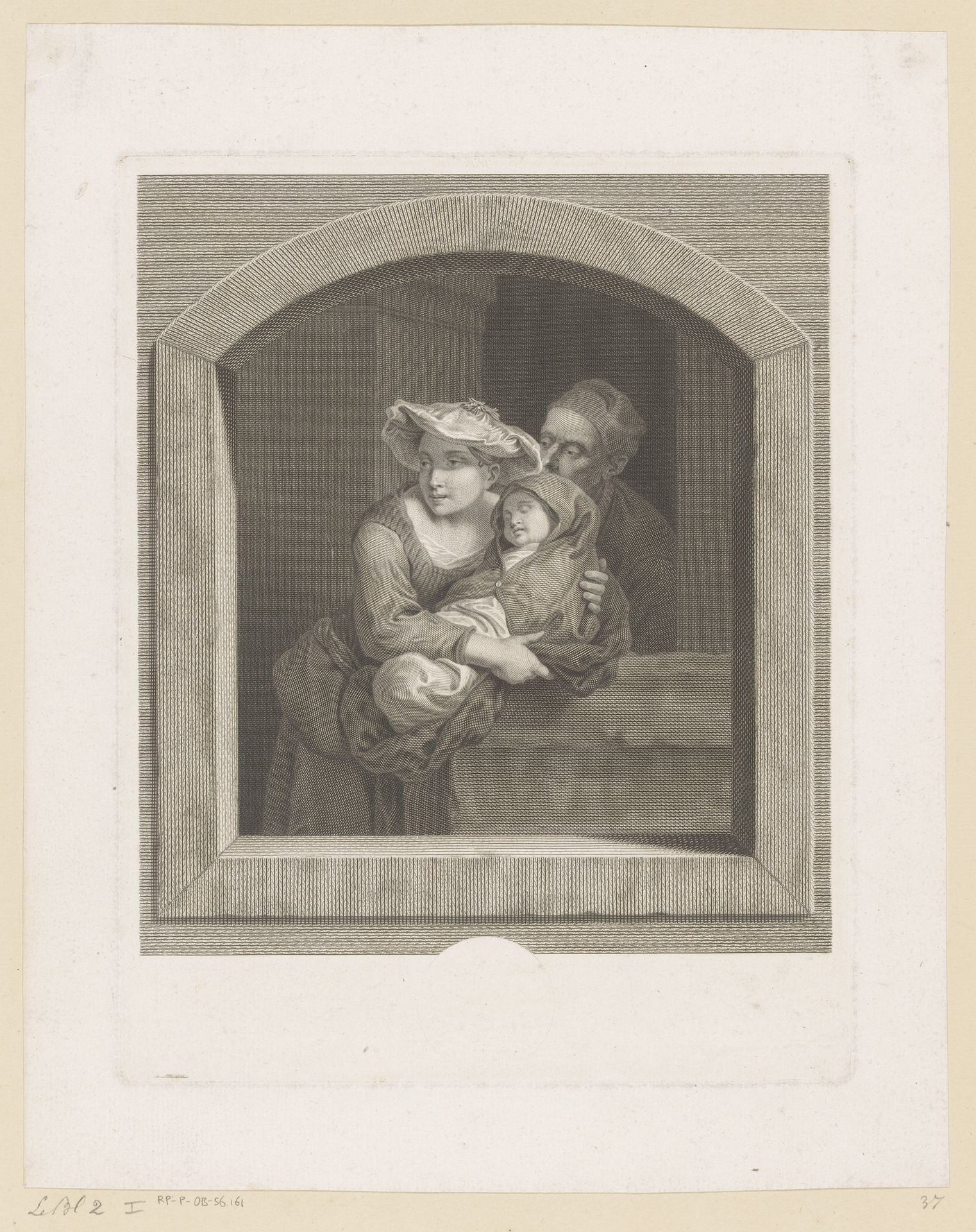 Heilige Familie by Johann Georg Wille