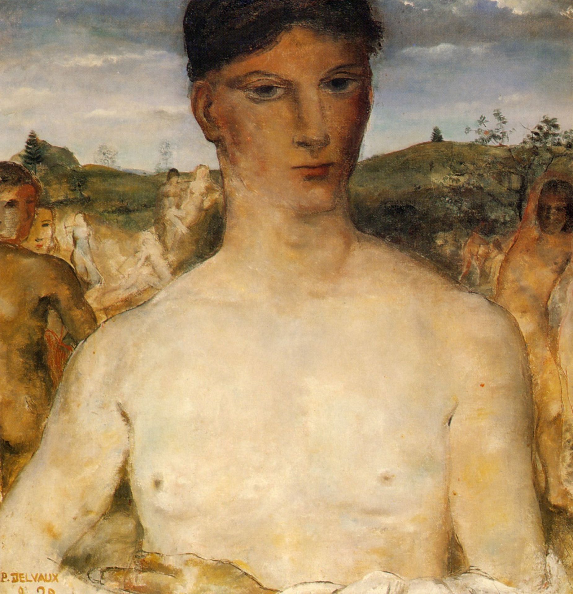 Chest of Man by Paul Delvaux