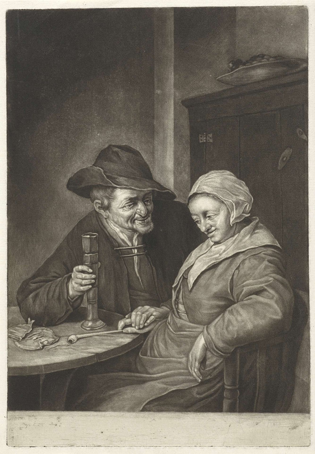 Oud paar by Jacob Gole