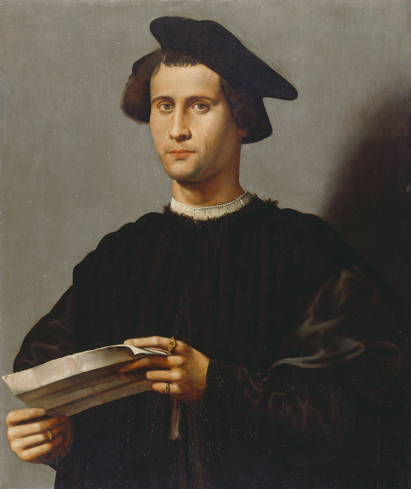 Portrait of Silvestro Aldobrandini by Ridolfo Ghirlandaio