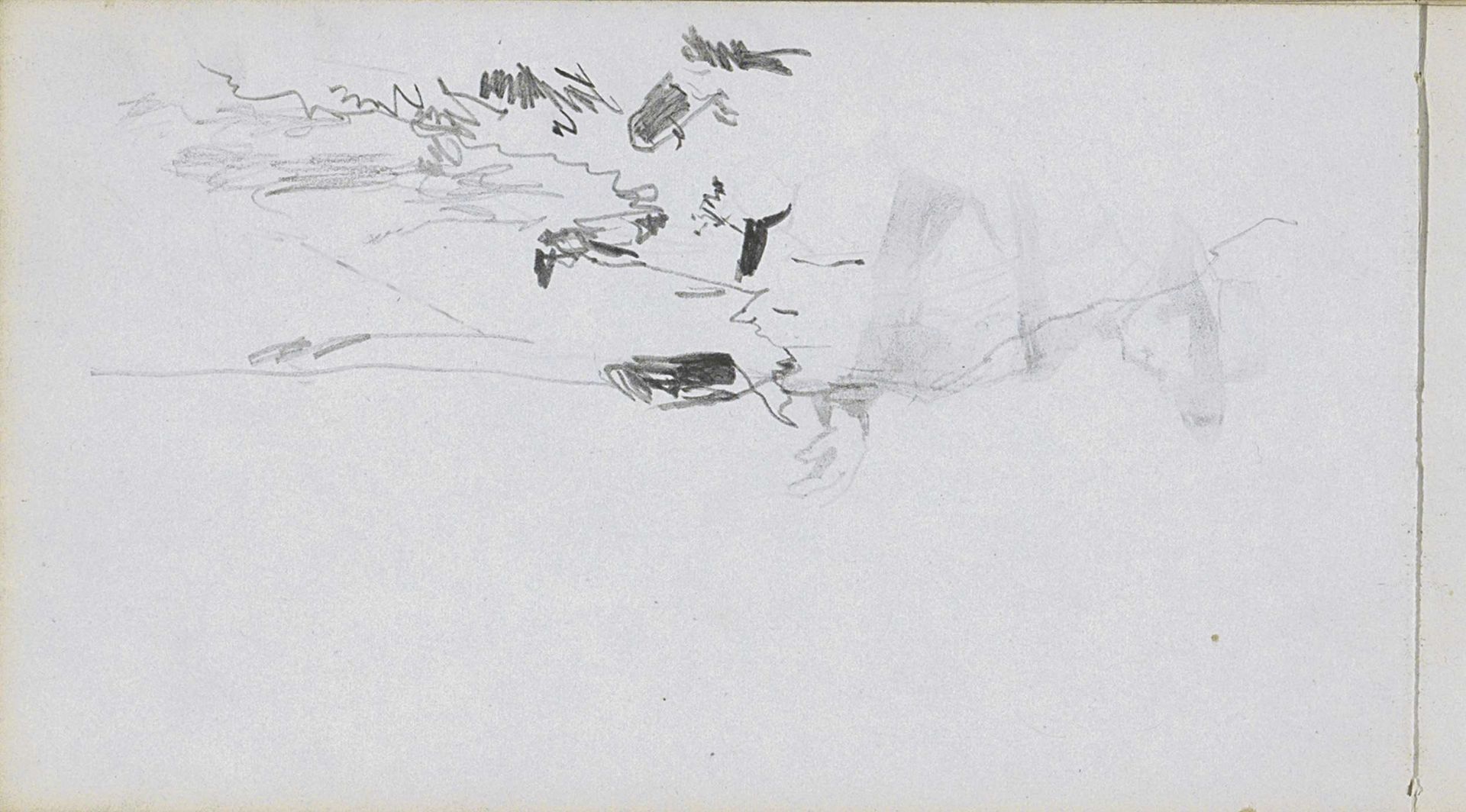 Landschap by Johan Hendrik Weissenbruch