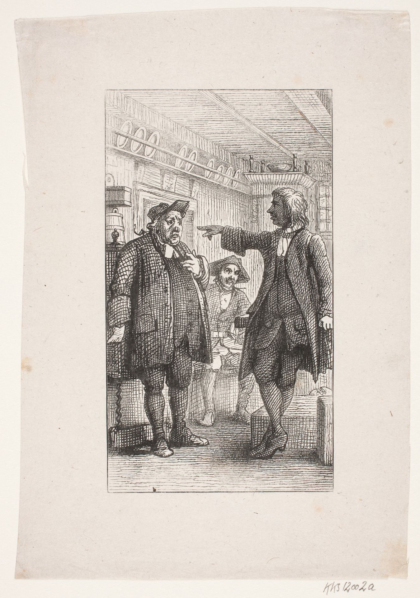 Holberg, Erasmus Montanus, IV, 2 by Johan Frederik Rosenstand