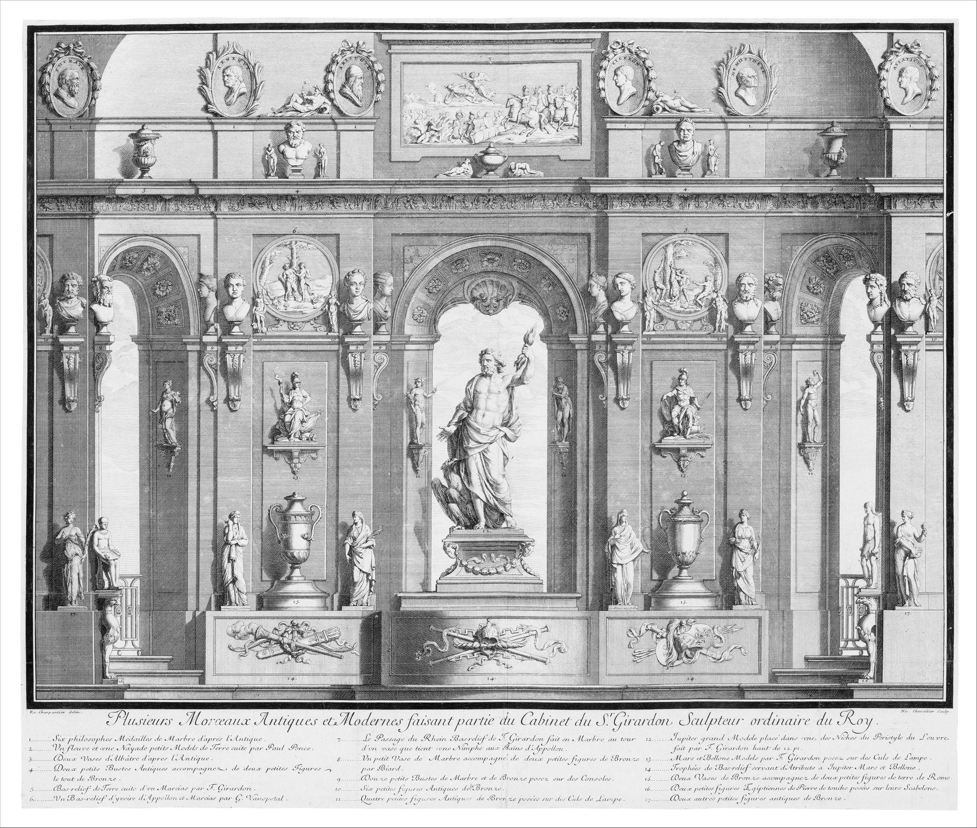 La Galerie de Girardon by Nicolas Chevalier