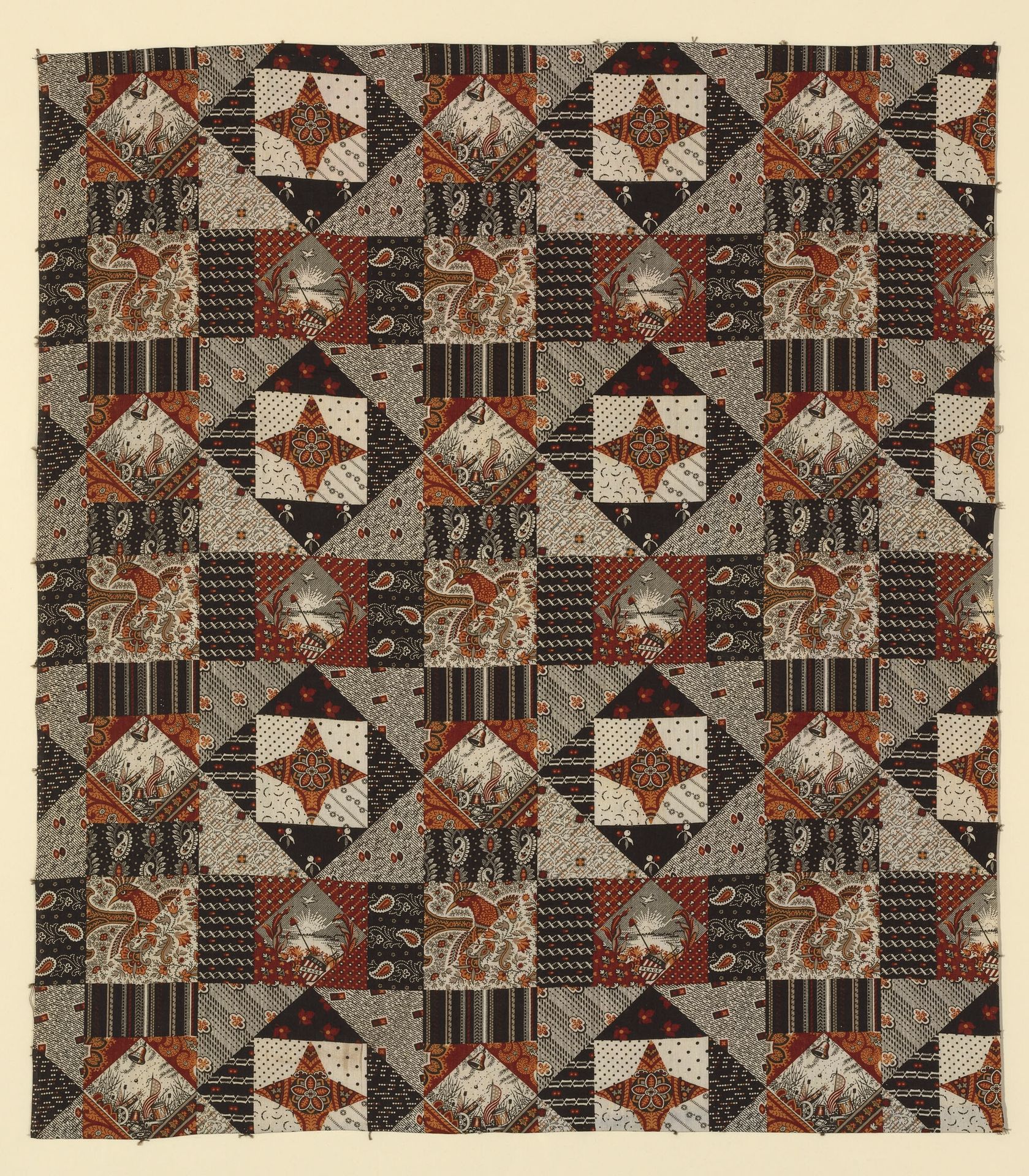 Centennial Print (Furnishing Fabric) by Cocheco Manufacturing Company