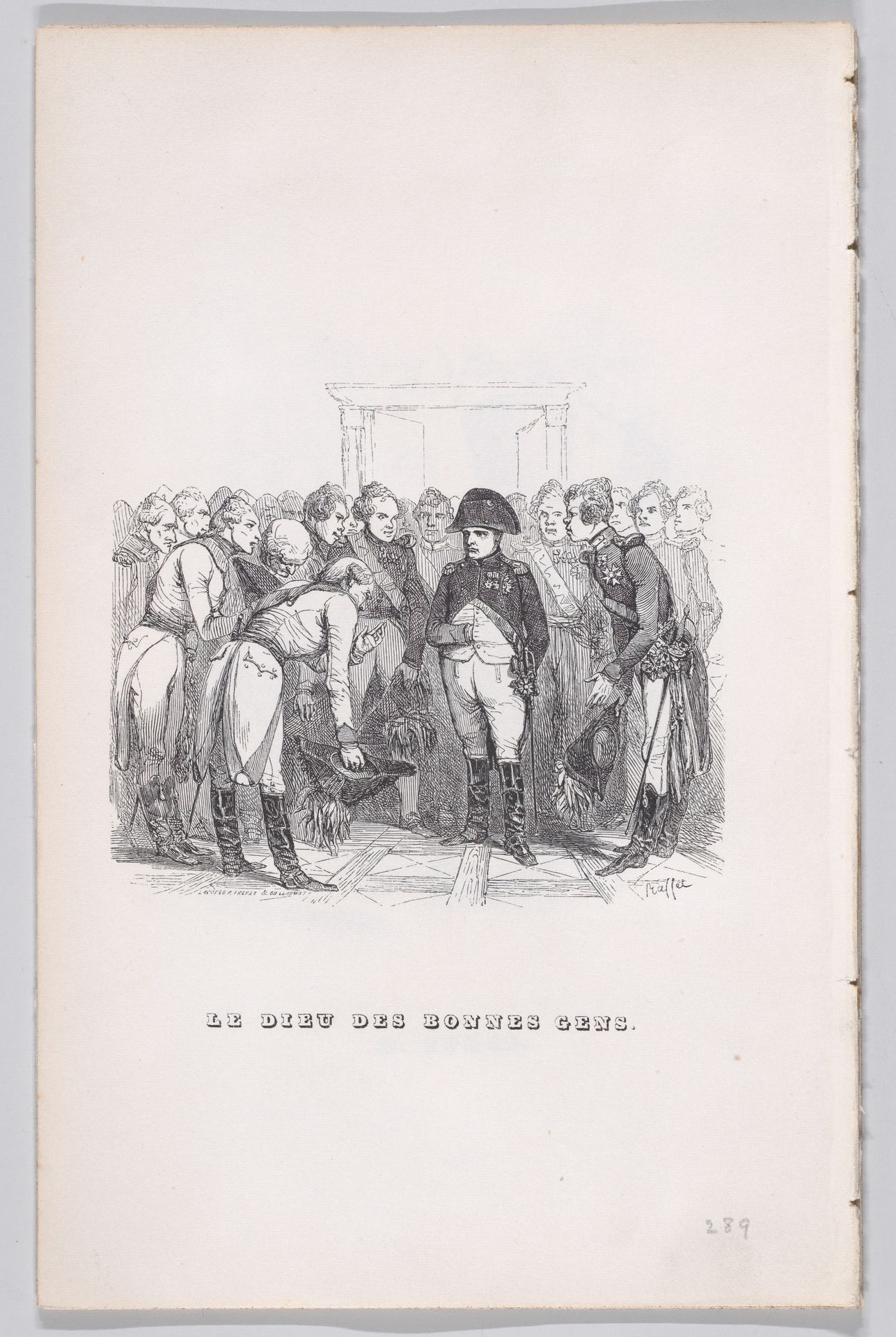 "The God of Good People" from The Complete Works of Béranger by J. J. Grandville