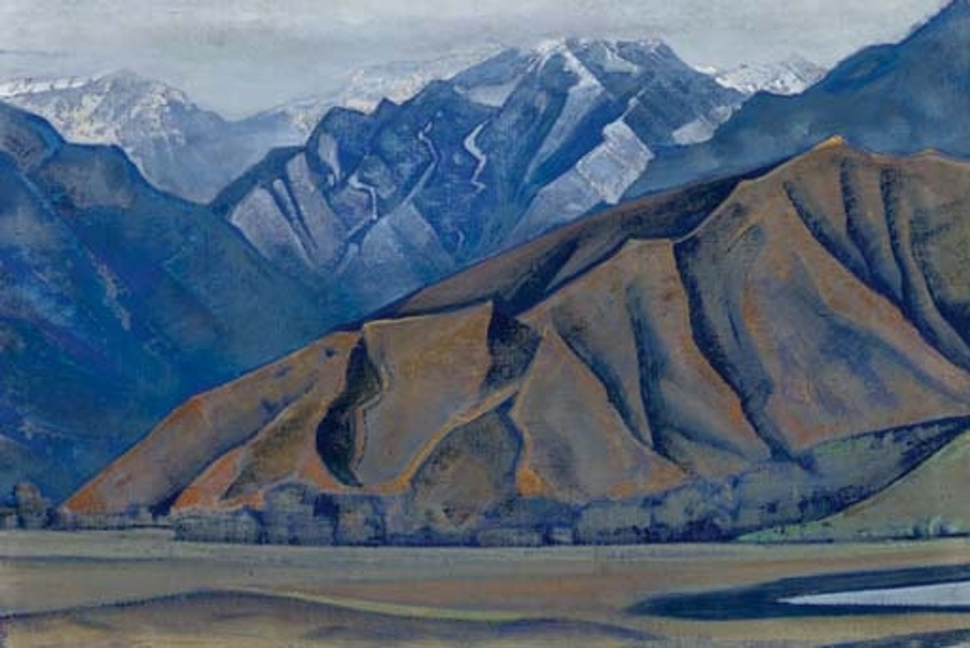 Gilgit Road by Nicholas Roerich