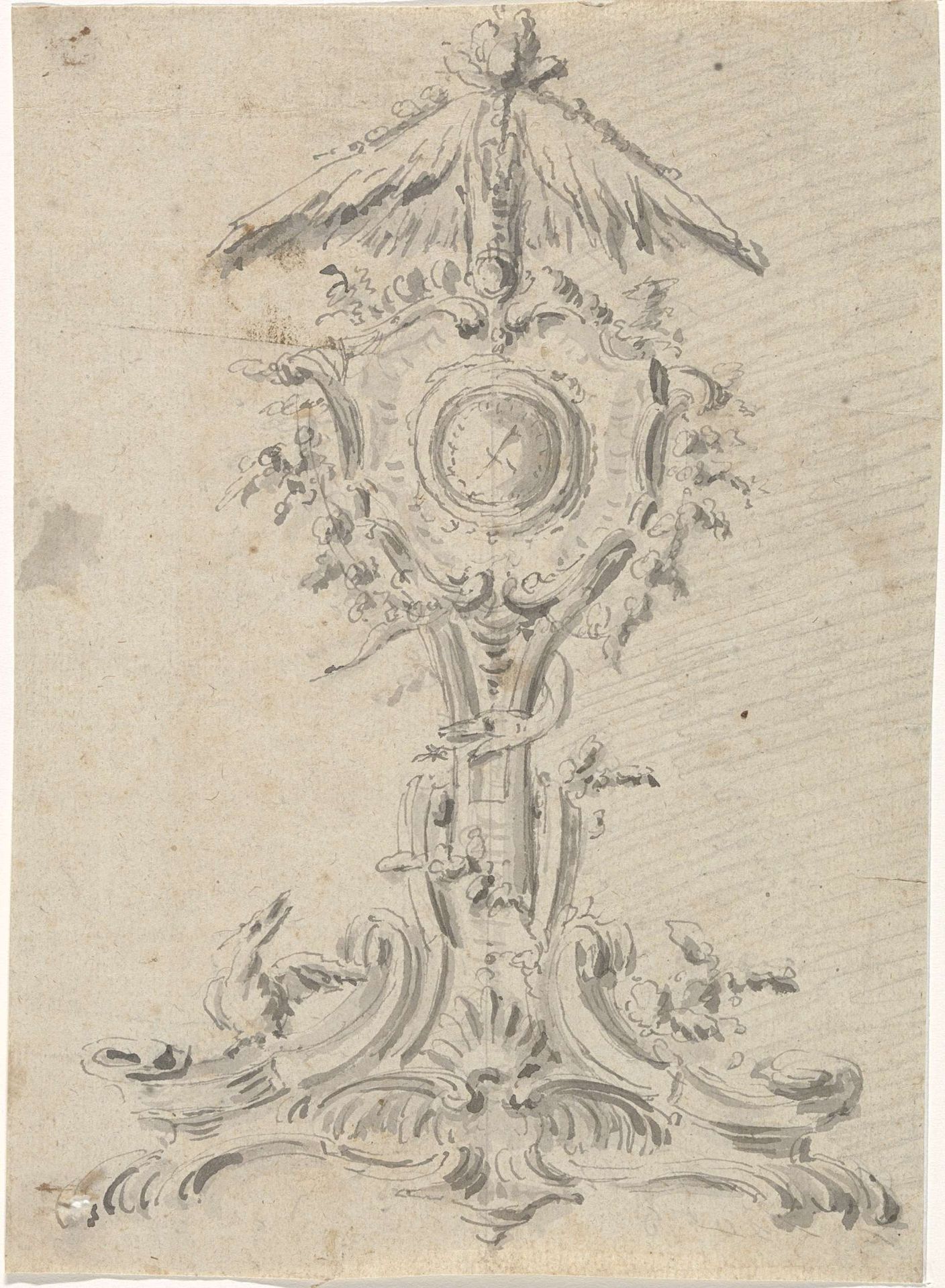 Ontwerp voor een horlogestandaard by Thomas Johnson