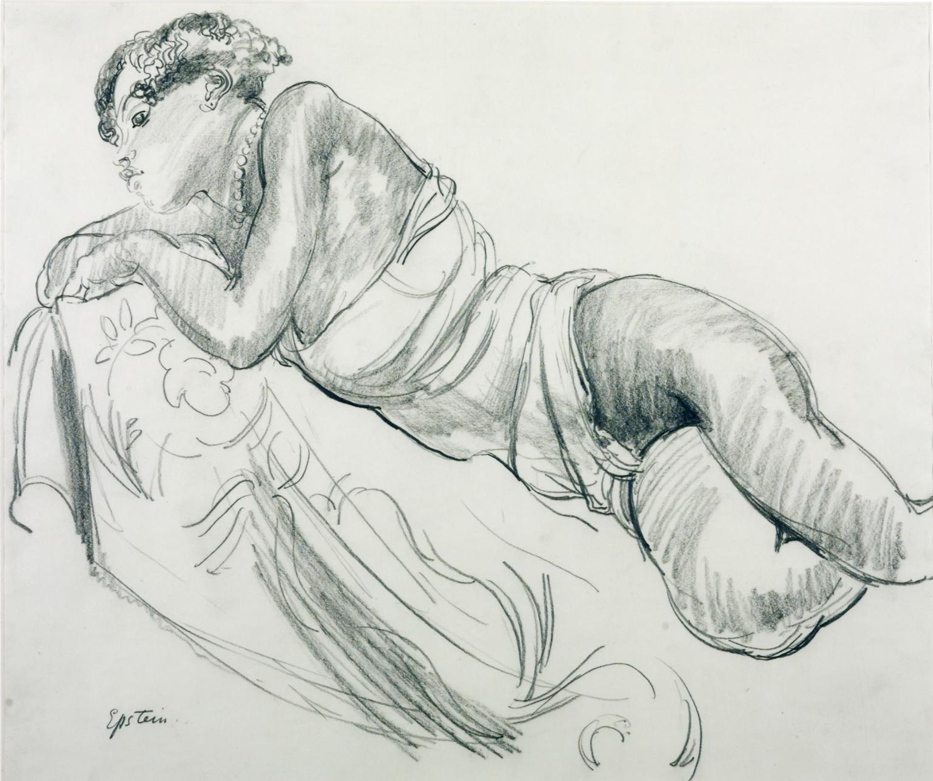 The Little Negress by  Sir Jacob Epstein