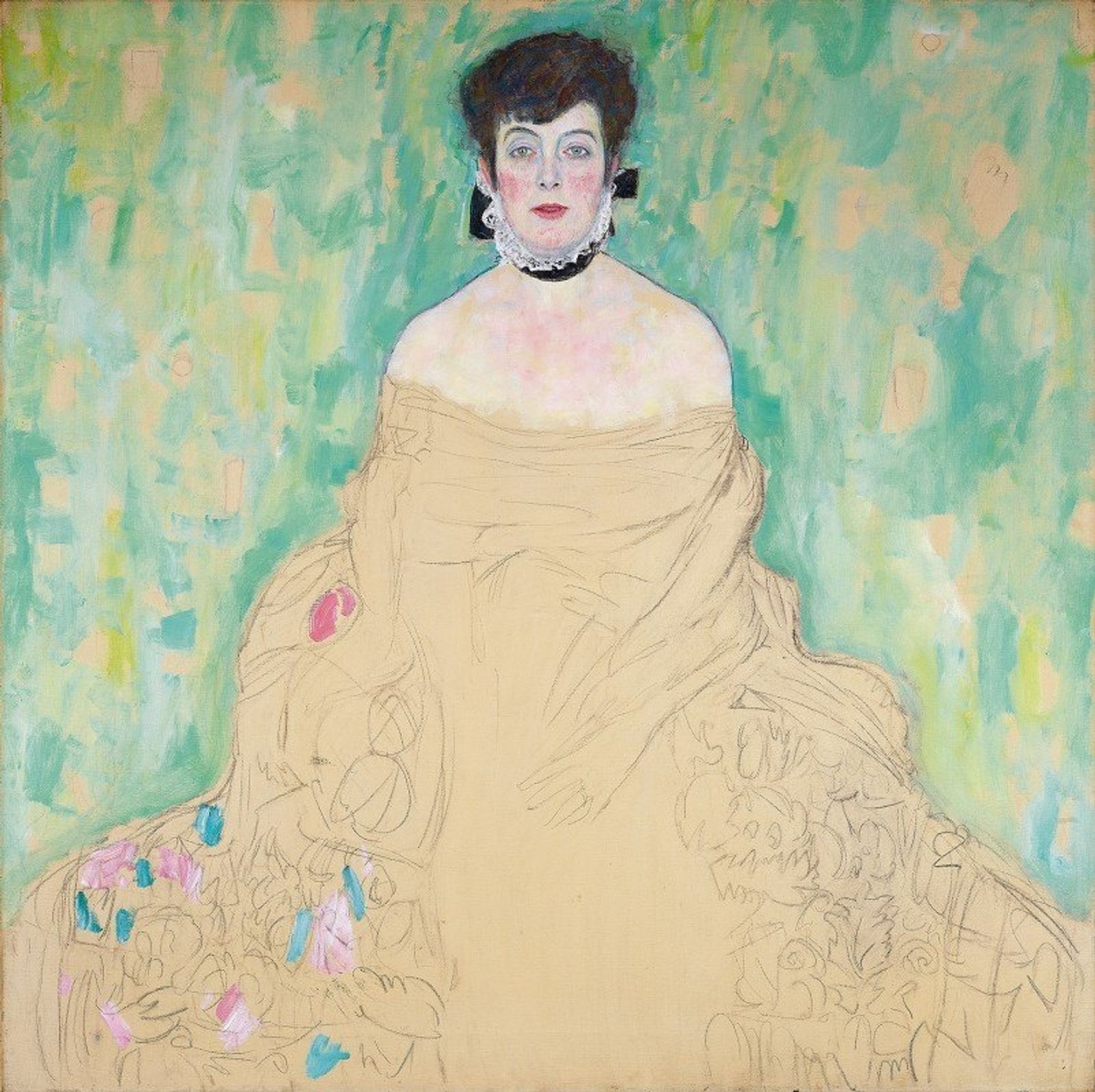 Amalie Zuckerkandl by Gustav Klimt