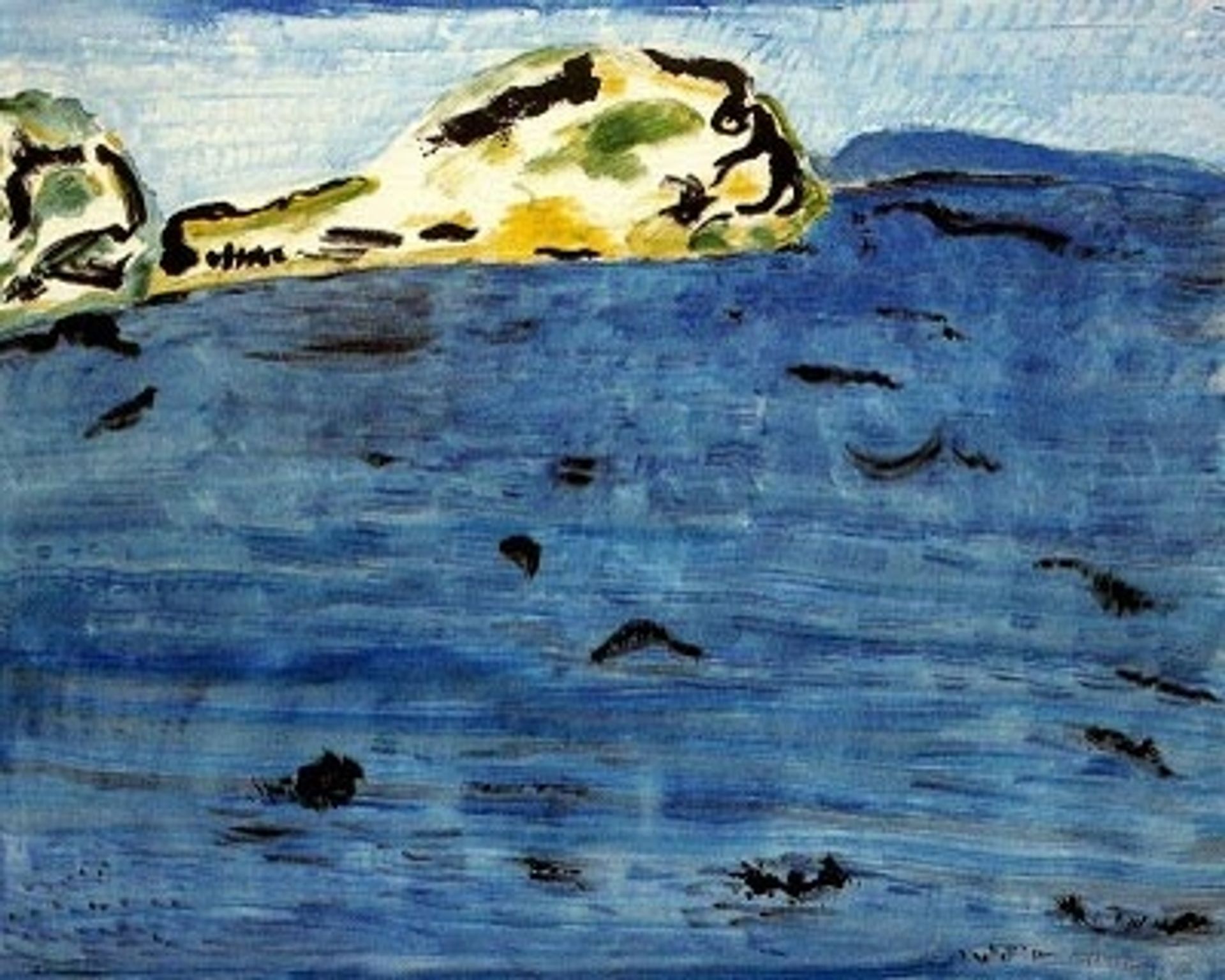 Blue Bay and Dunes by Milton Avery