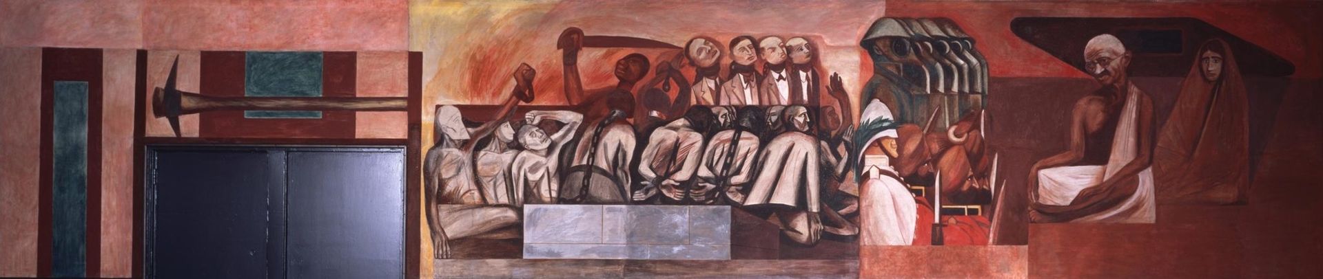 Call to Revolution and Table of Universal Brotherhood (Struggle in the Orient) by Jose Clemente Orozco