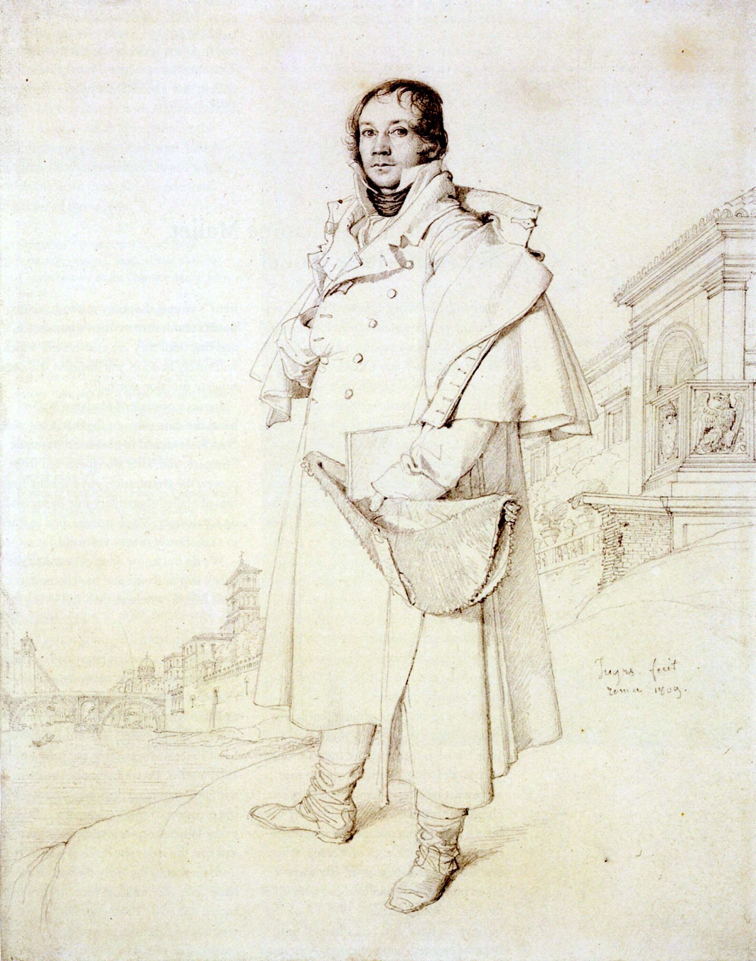 Charles François Mallet by Jean Auguste Dominique Ingres
