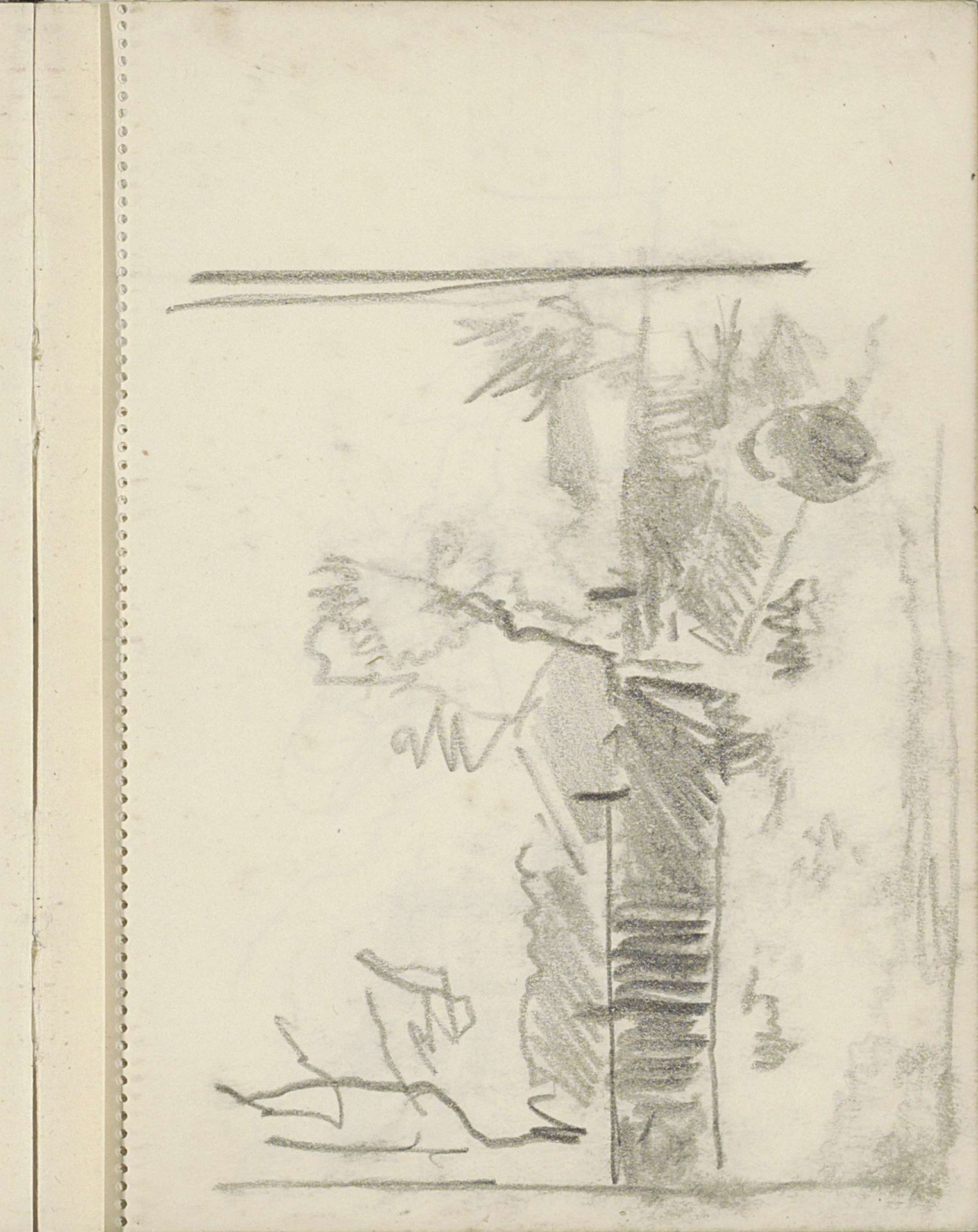Omheinde weide by Cornelis Vreedenburgh