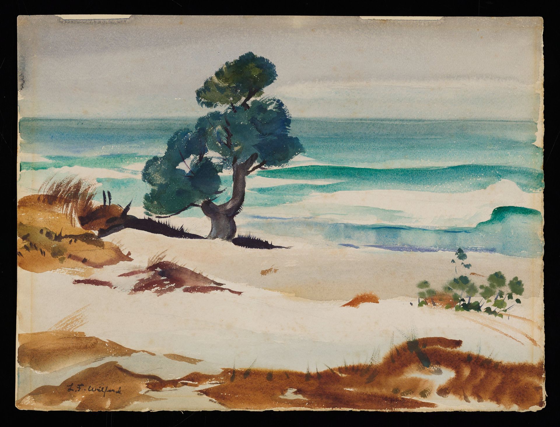 Sand Dunes by Loran Frederick Wilford