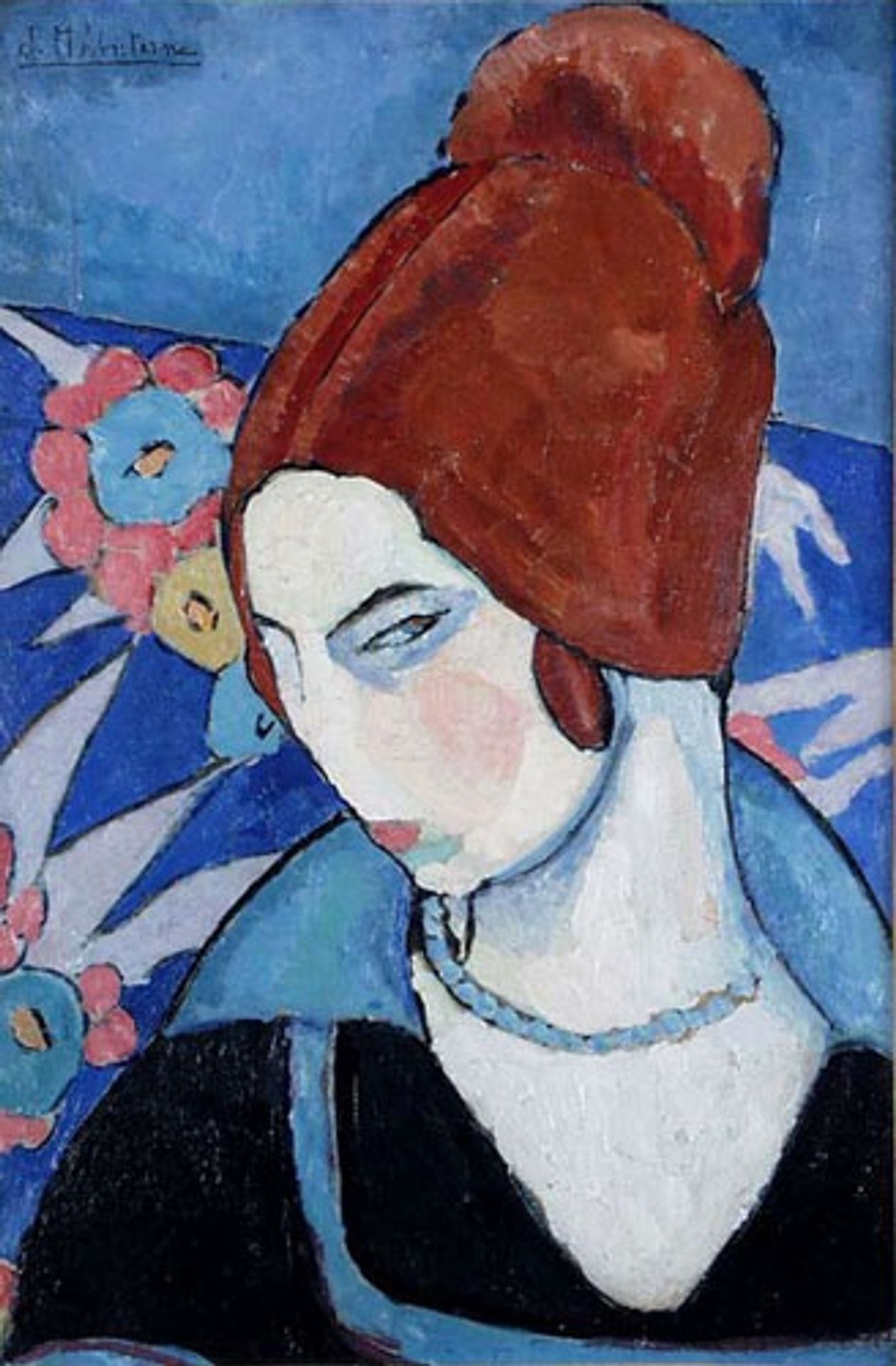 Self portrait by Jeanne Hébuterne