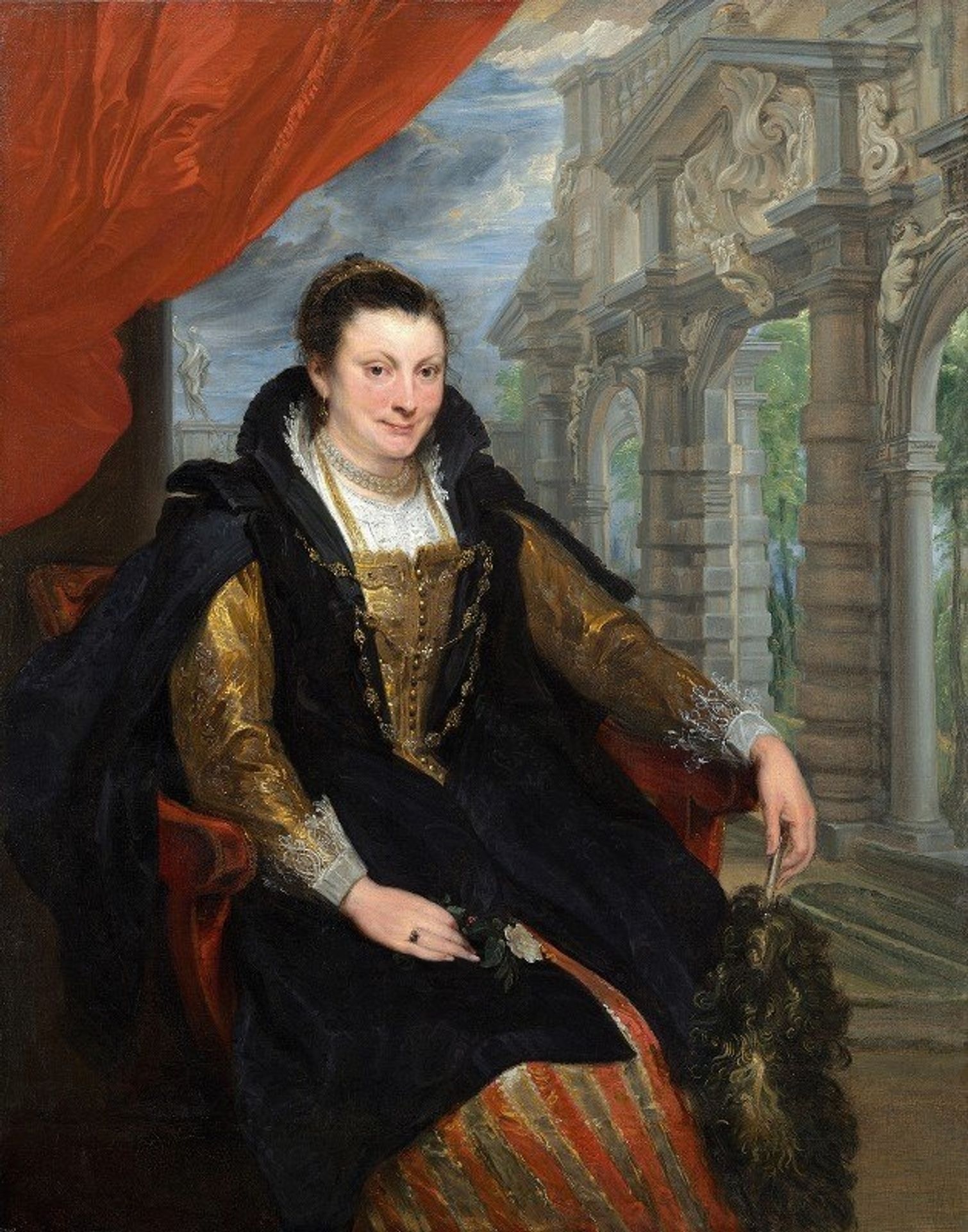 Isabella Brant by Anthony van Dyck