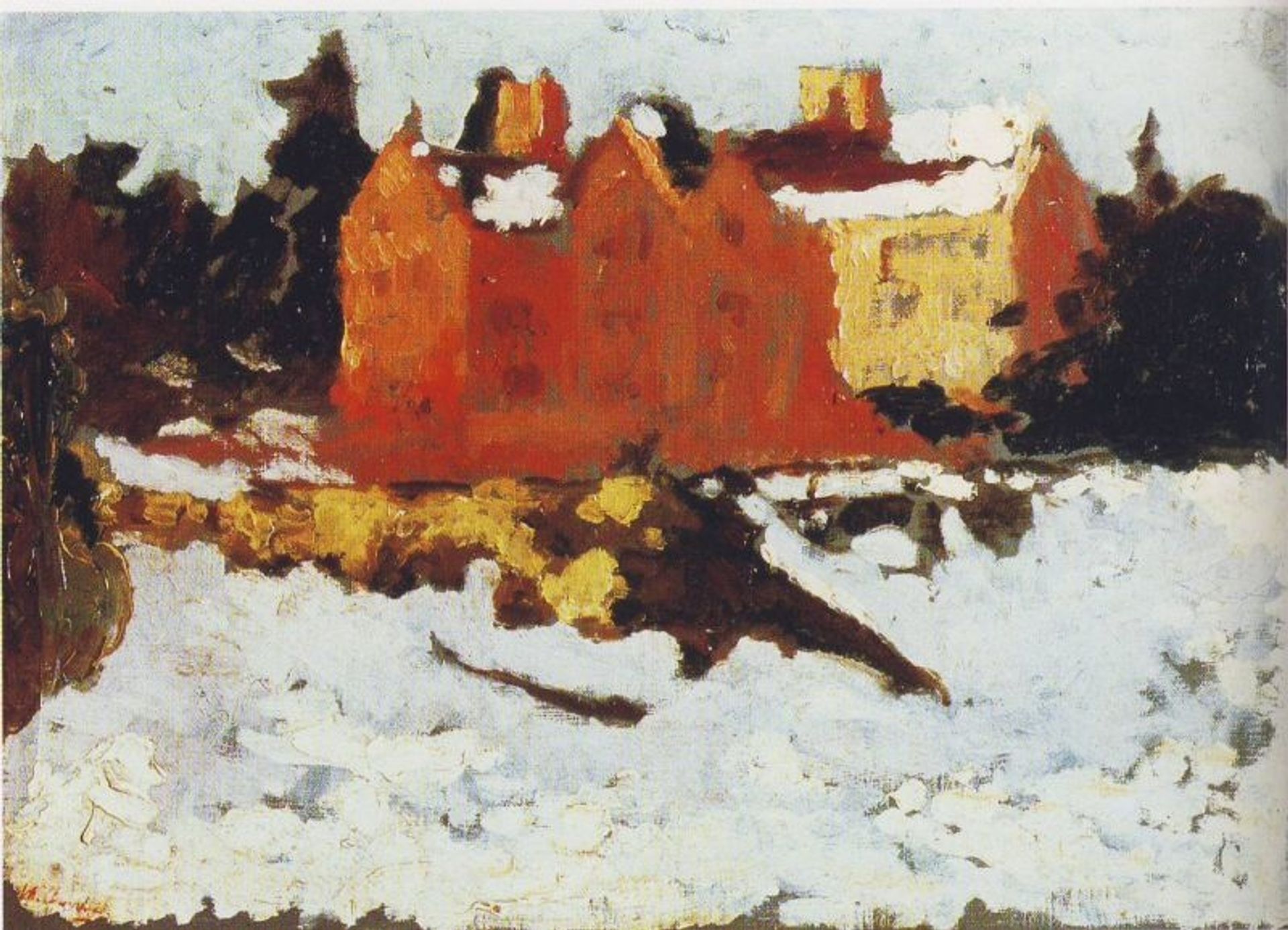 Winter Sunshine, Chartwell by Winston Churchill