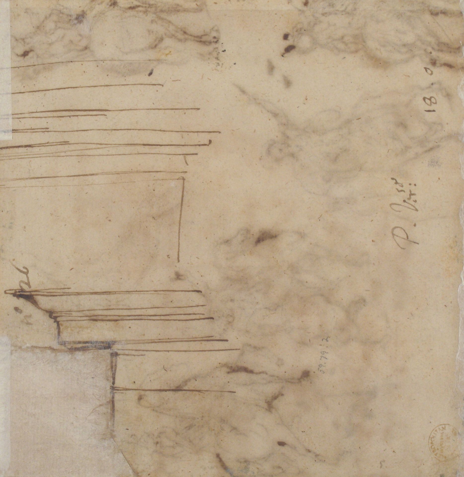 Sketch for An Entablature by Palma il Giovane