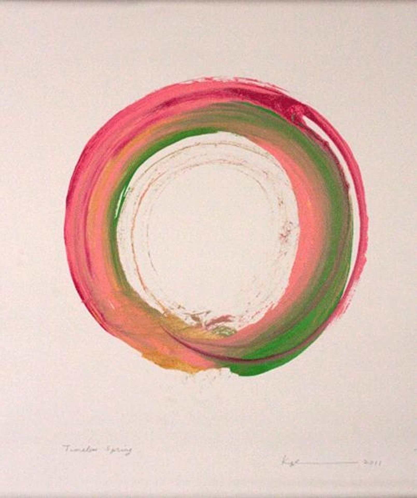Timeless Spring by Kazuaki Tanahashi