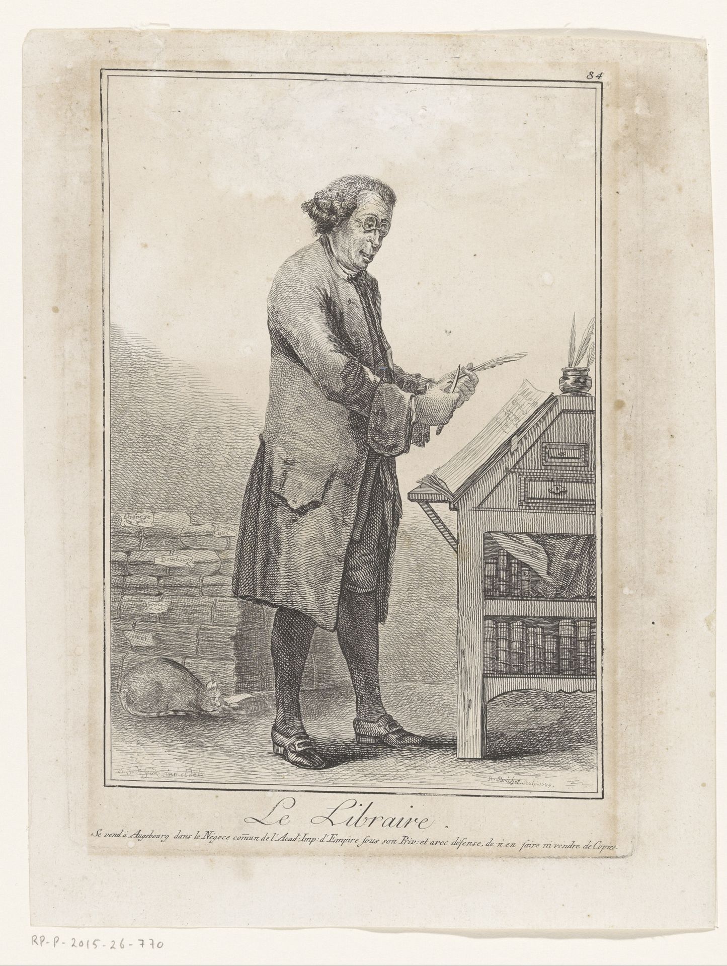 Boekhandelaar by Robert Brichet